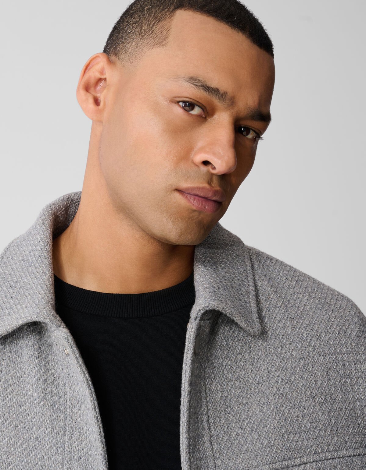 Wol Mix Jack Grijs SHOEBY MEN