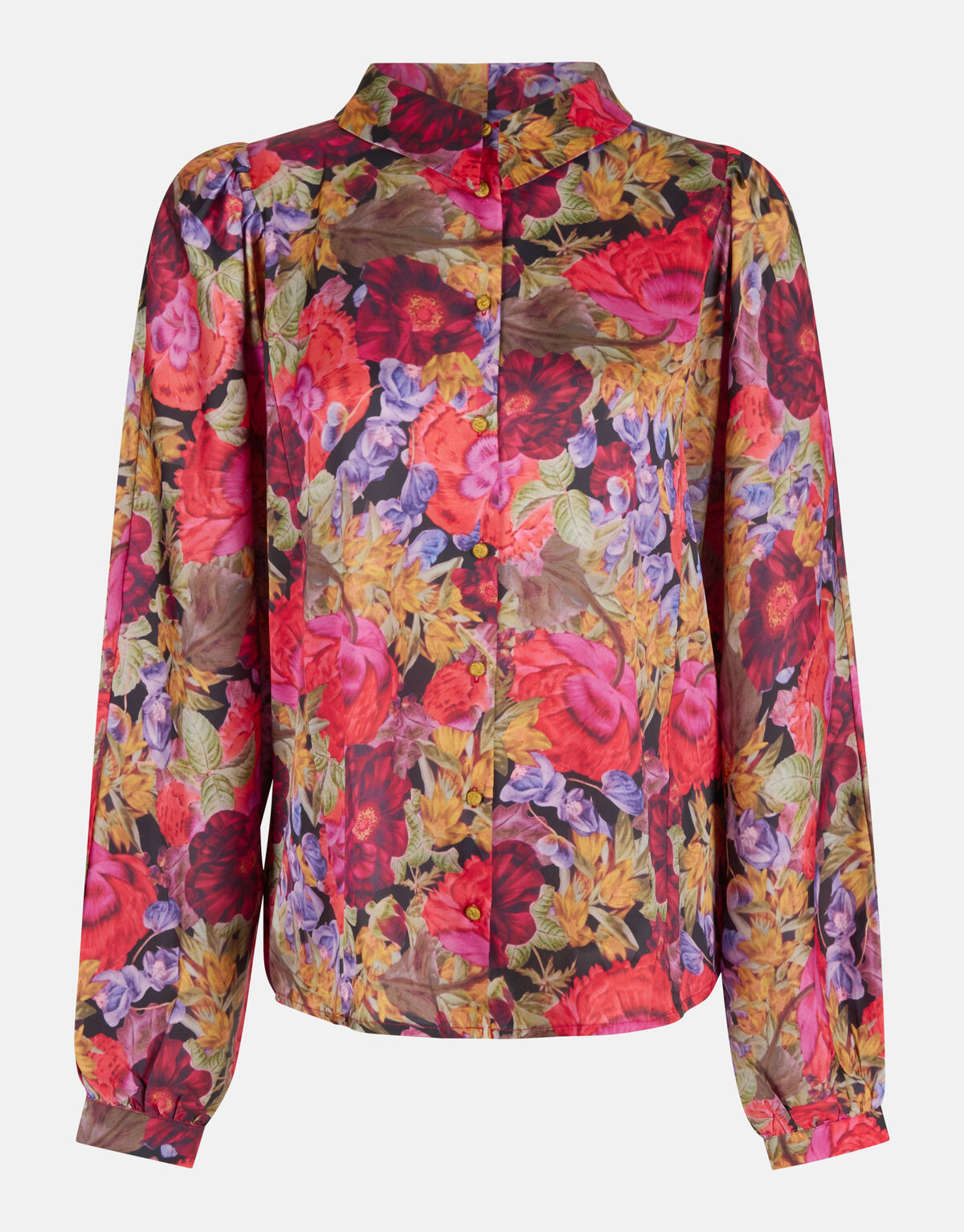Vintage Bloemenprint Blouse SHOEBY WOMEN