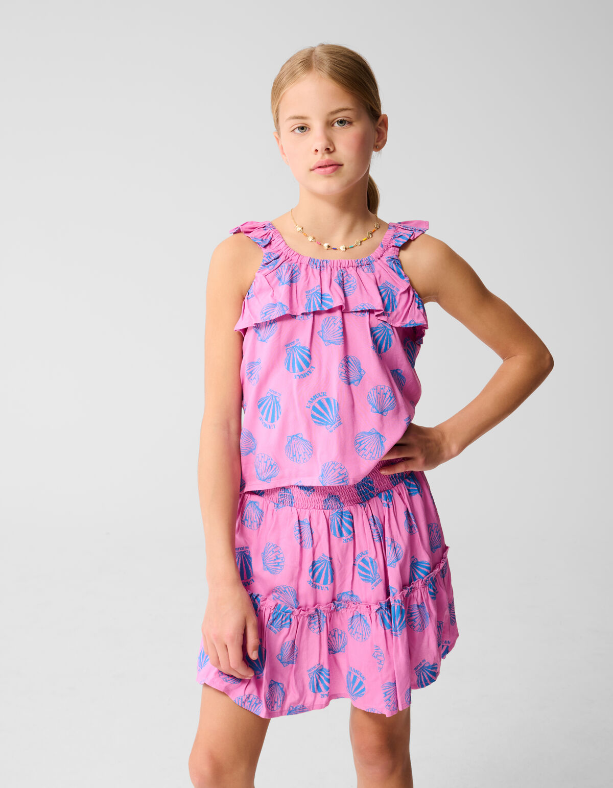 Schelpen Top Roze SHOEBY GIRLS