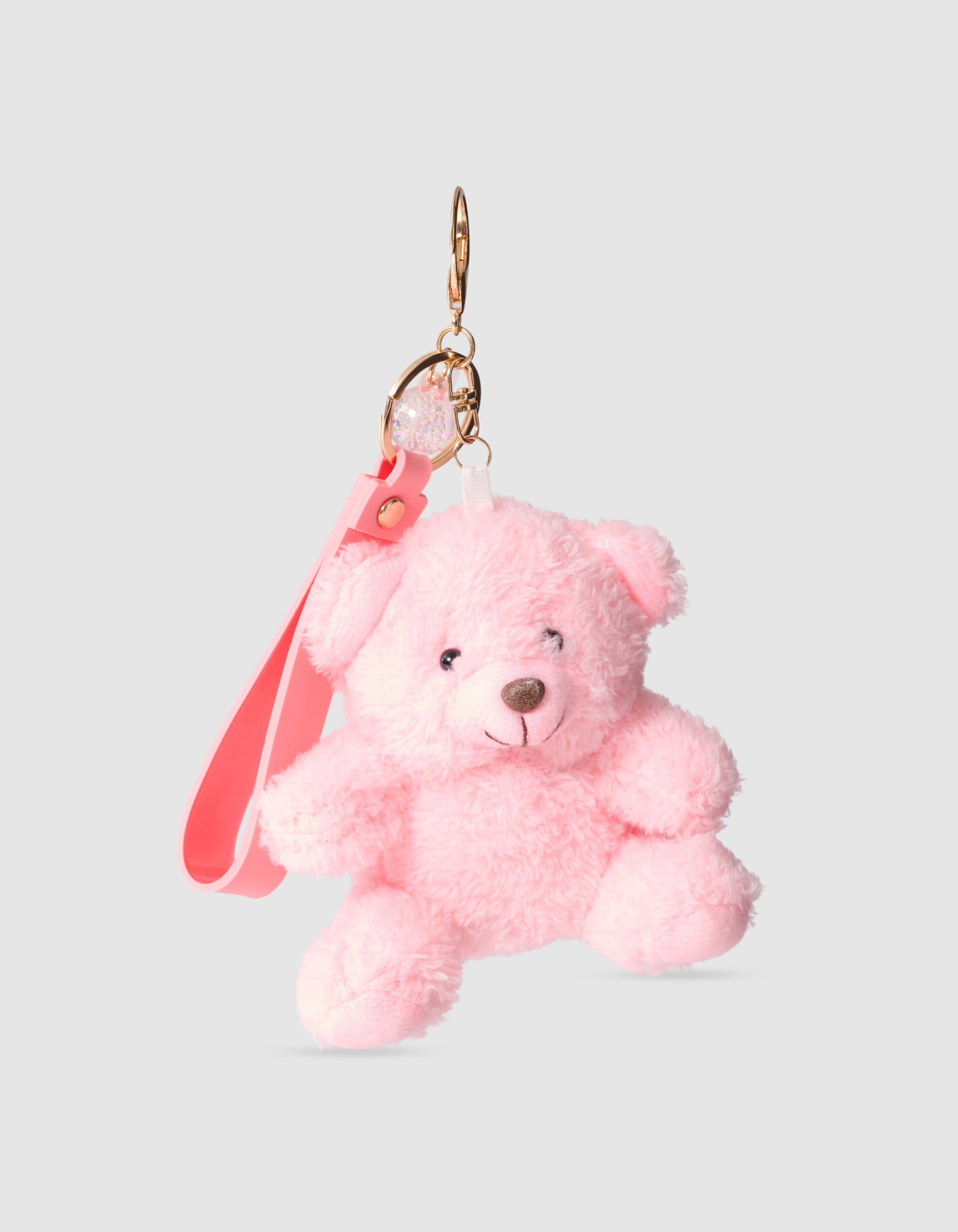 Beer Sleutelhanger Lichtroze SHOEBY ACCESSOIRES