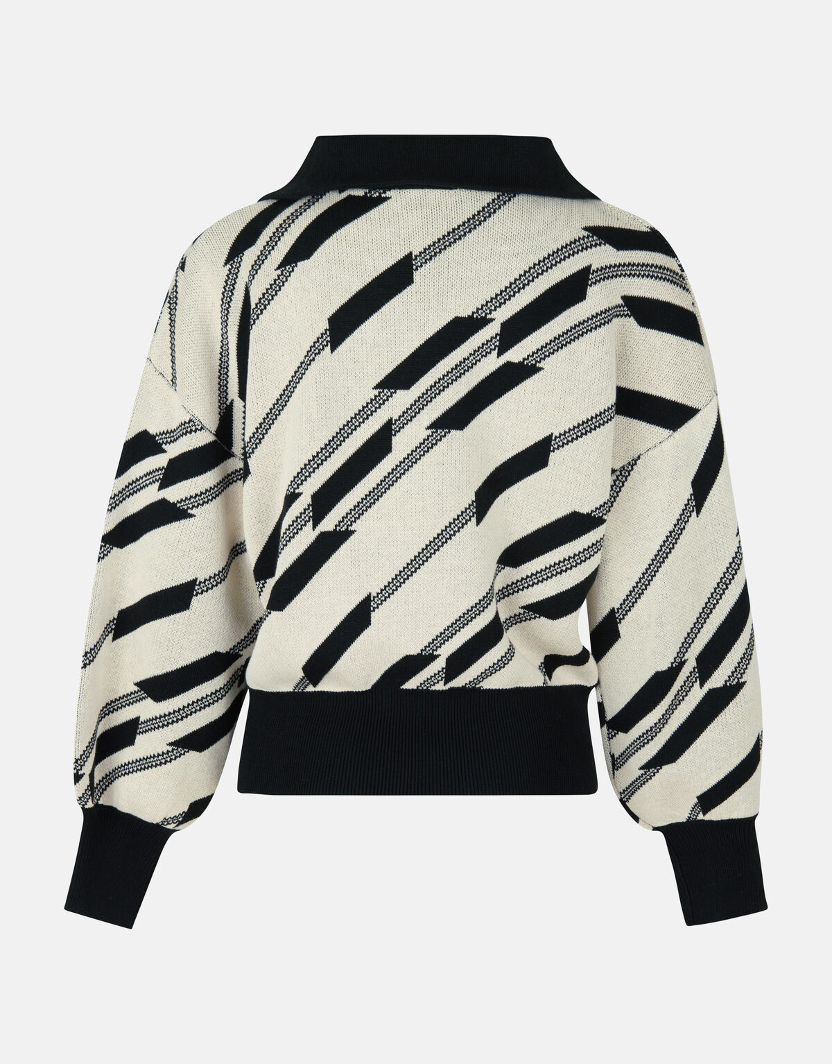 Grafische Trui Zwart SHOEBY WOMEN