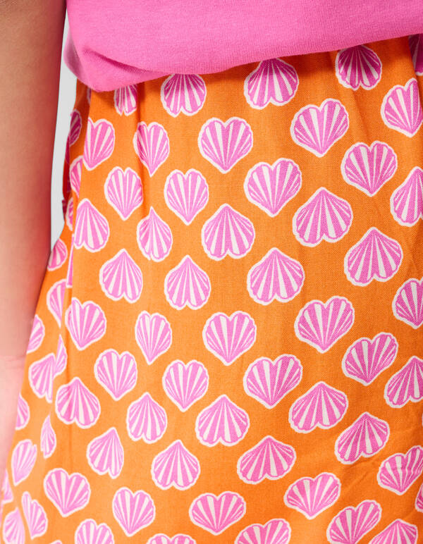 Schelpen Skort Oranje SHOEBY GIRLS