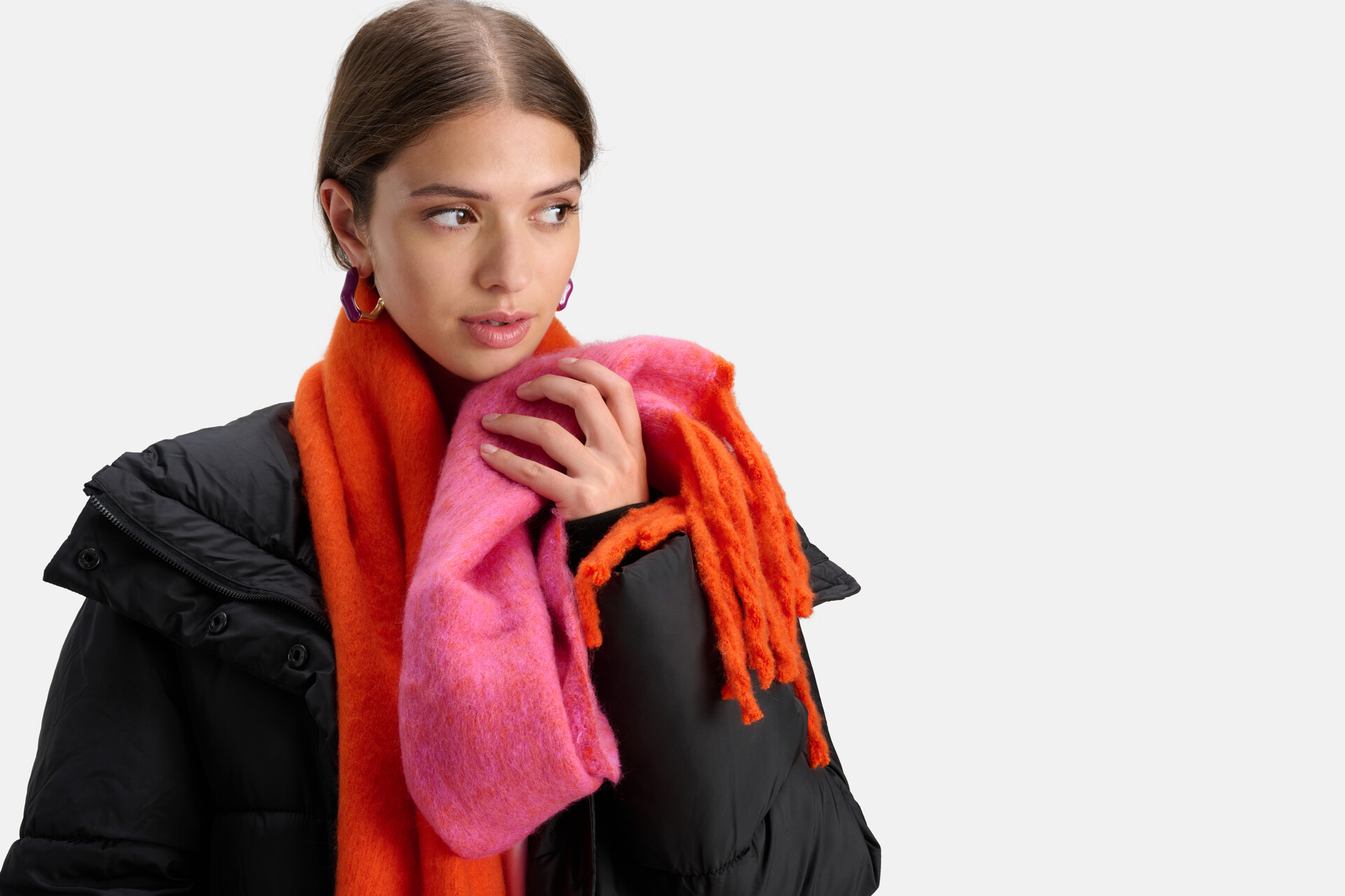 Oranje Sjaal SHOEBY ACCESSOIRES