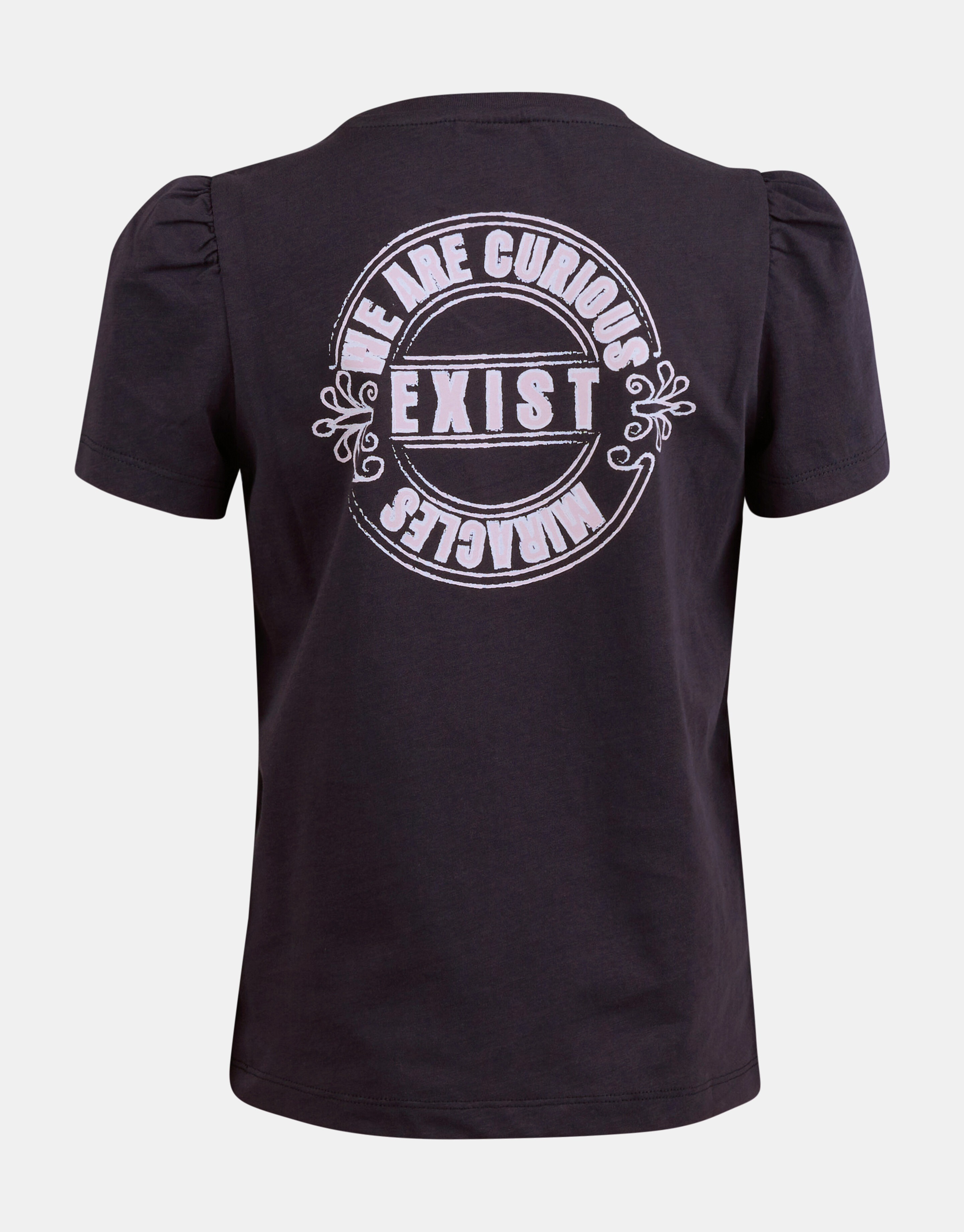 Back Print T-shirt Grijs JILL&MITCH