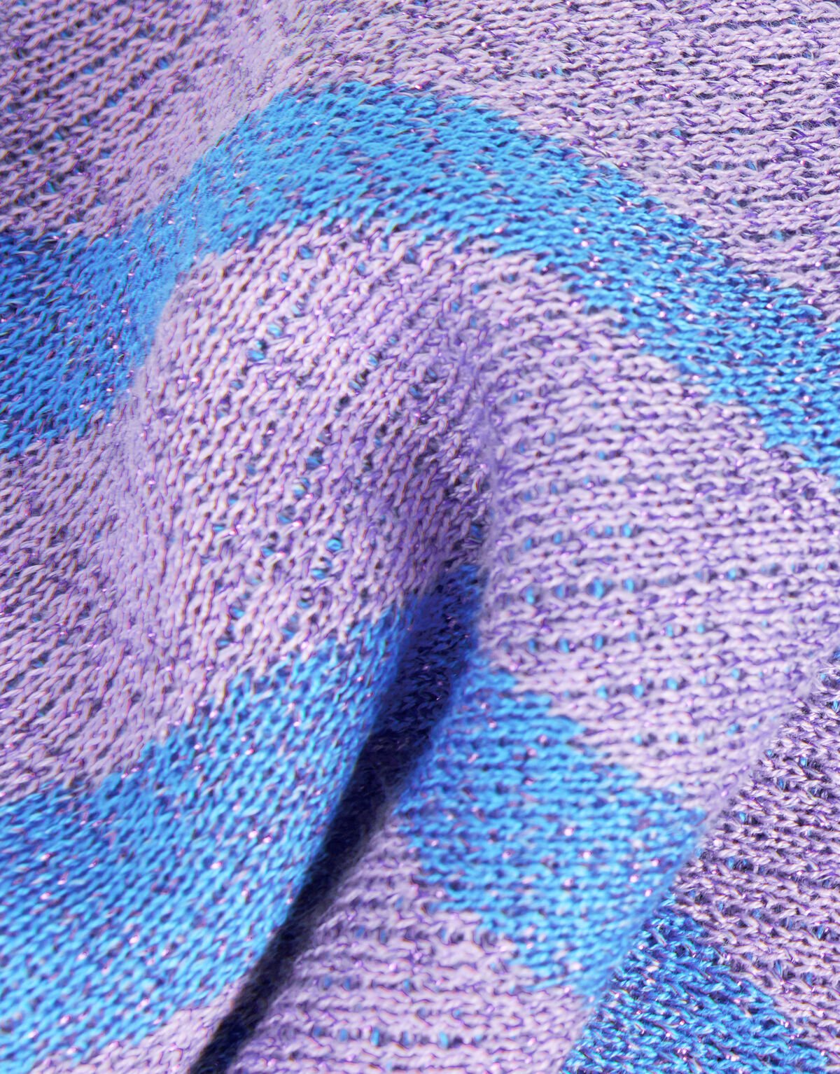 Zebra Glitter Trui Blauw SHOEBY GIRLS