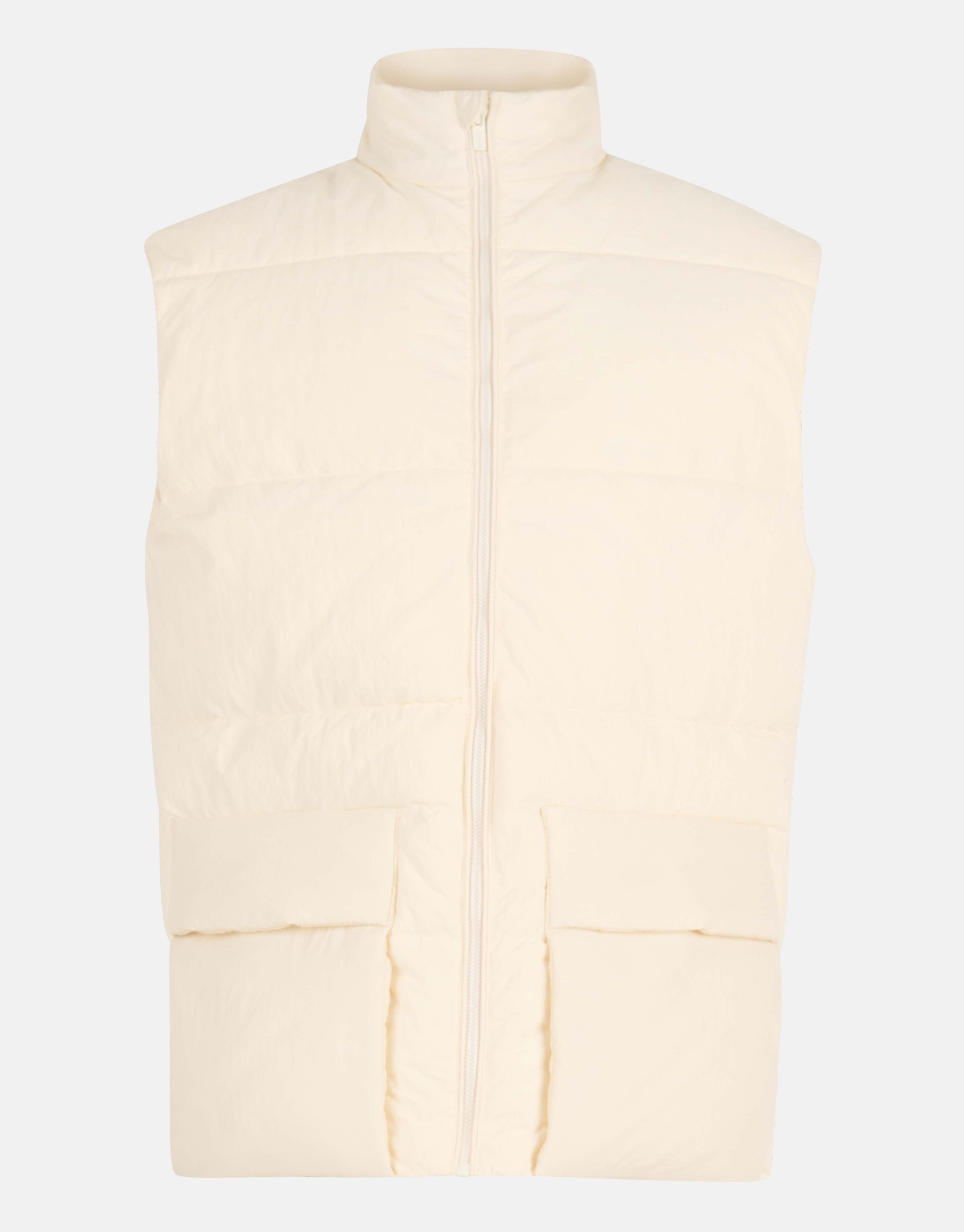 Gewatteerde Bodywarmer Gebroken Wit SHOEBY MEN