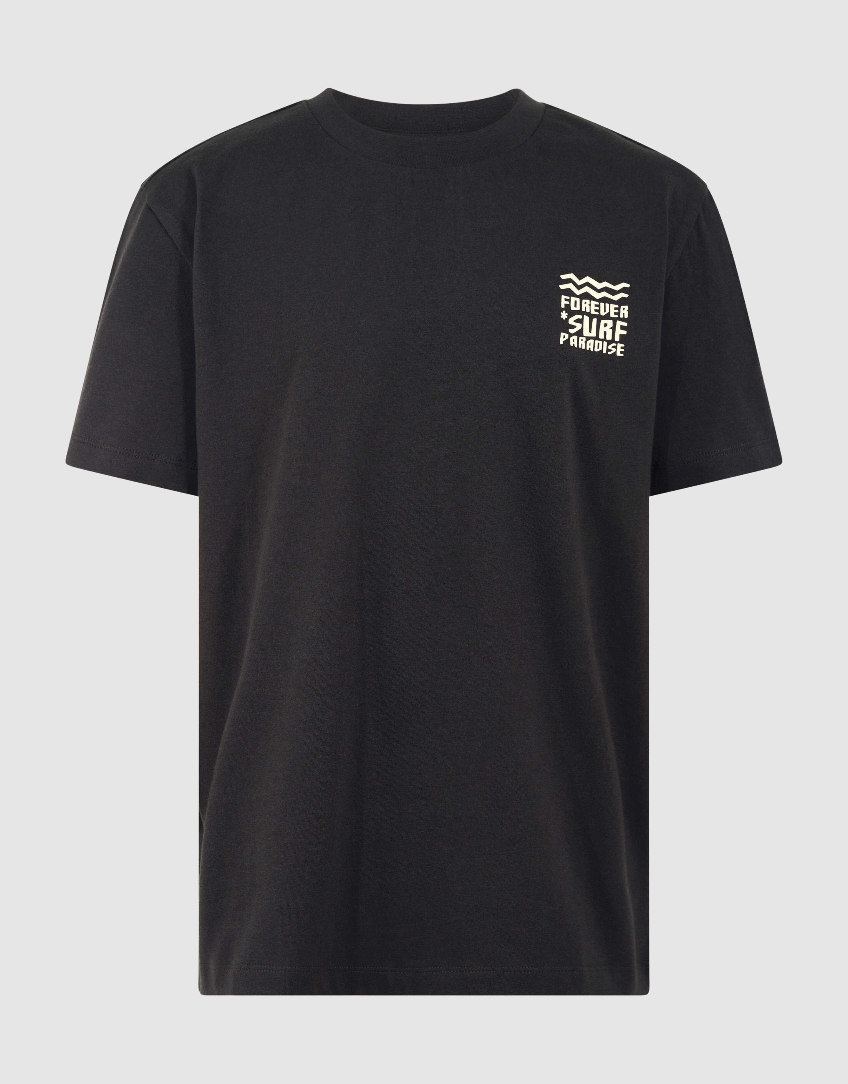 Paradise Artwork T-shirt Donkergrijs SHOEBY BOYS