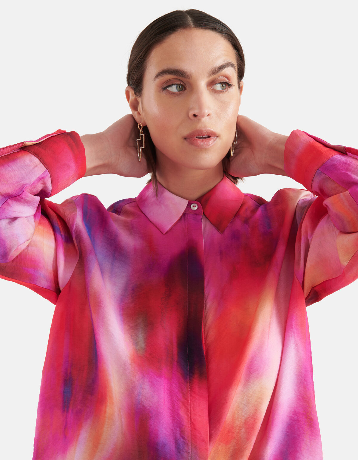 Gekleurde Tie Dye Blouse SHOEBY WOMEN