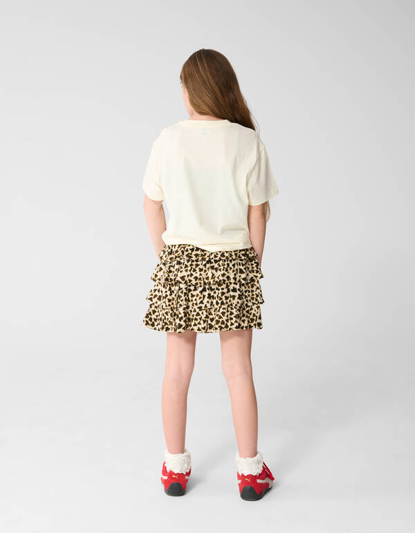 Radiate Artwork T-shirt Wit SHOEBY GIRLS