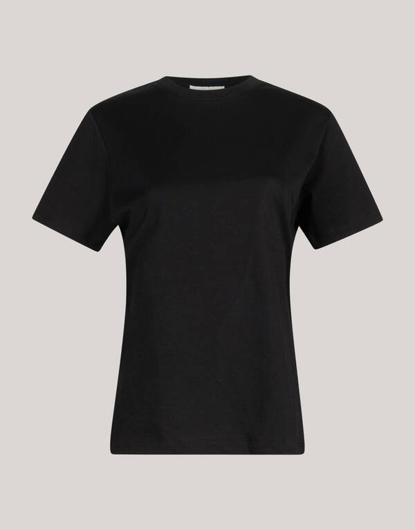 Basis T-shirt Zwart SHOEBY WOMEN