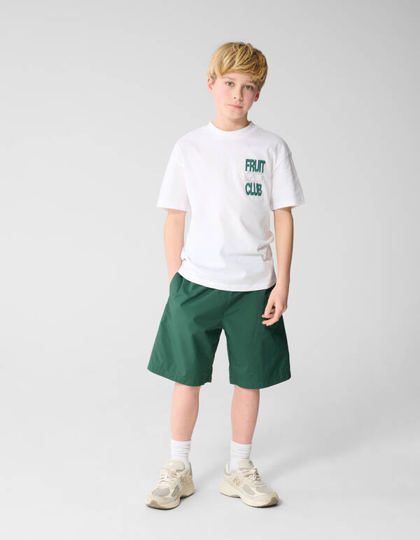 Sporty Piping Short Groen SHOEBY BOYS