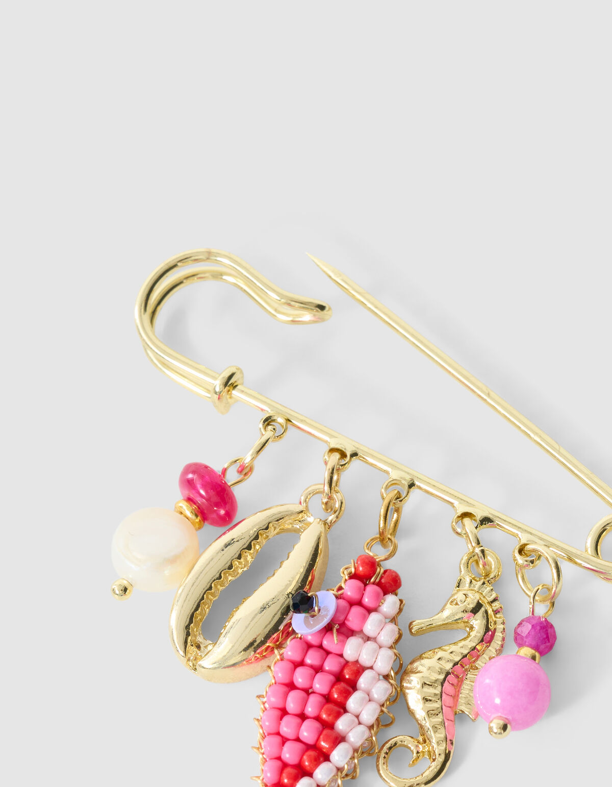 Pin Fish Broche Roze SHOEBY ACCESSOIRES