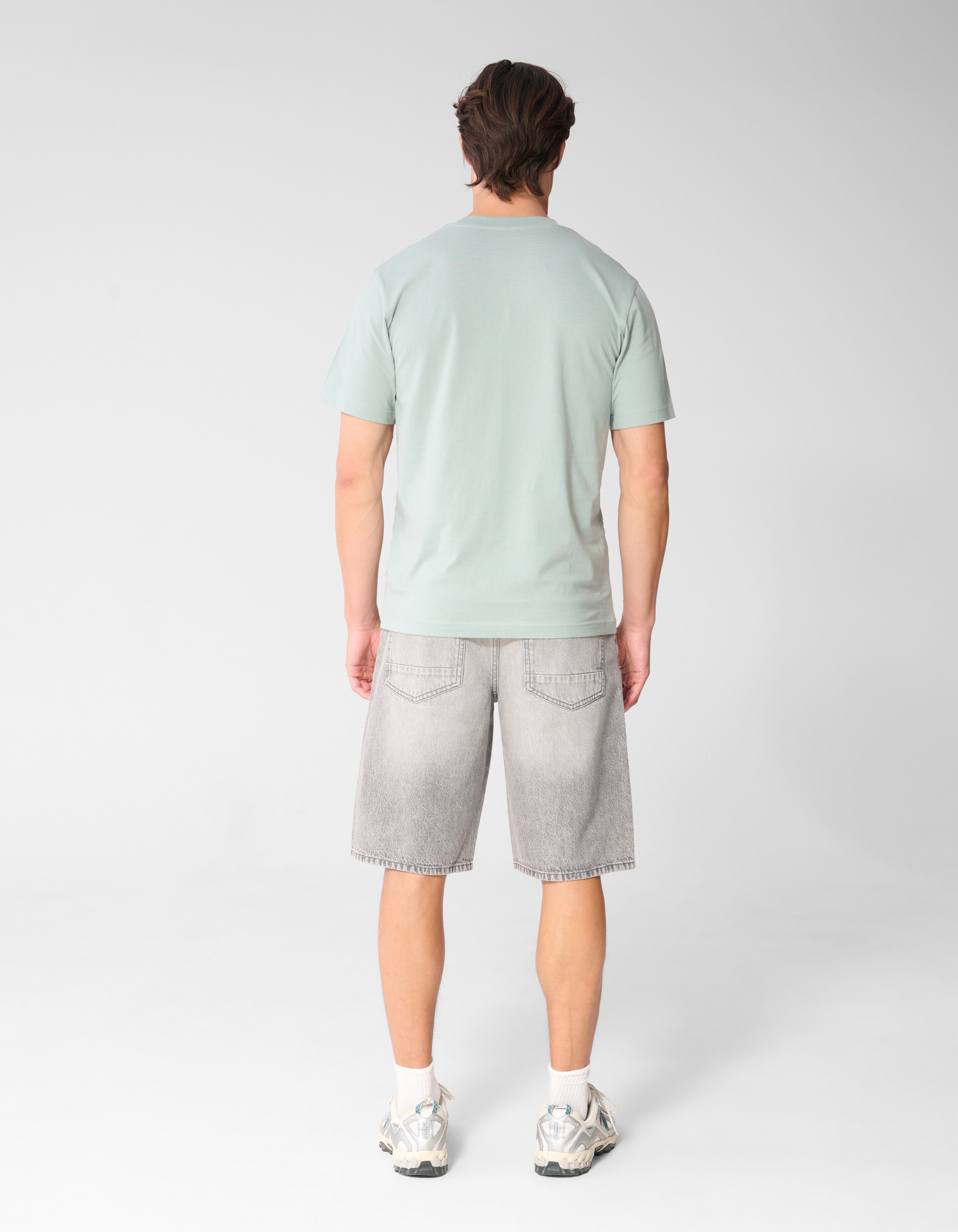 Eighty One Tekst T-shirt Lichtgroen SHOEBY MEN