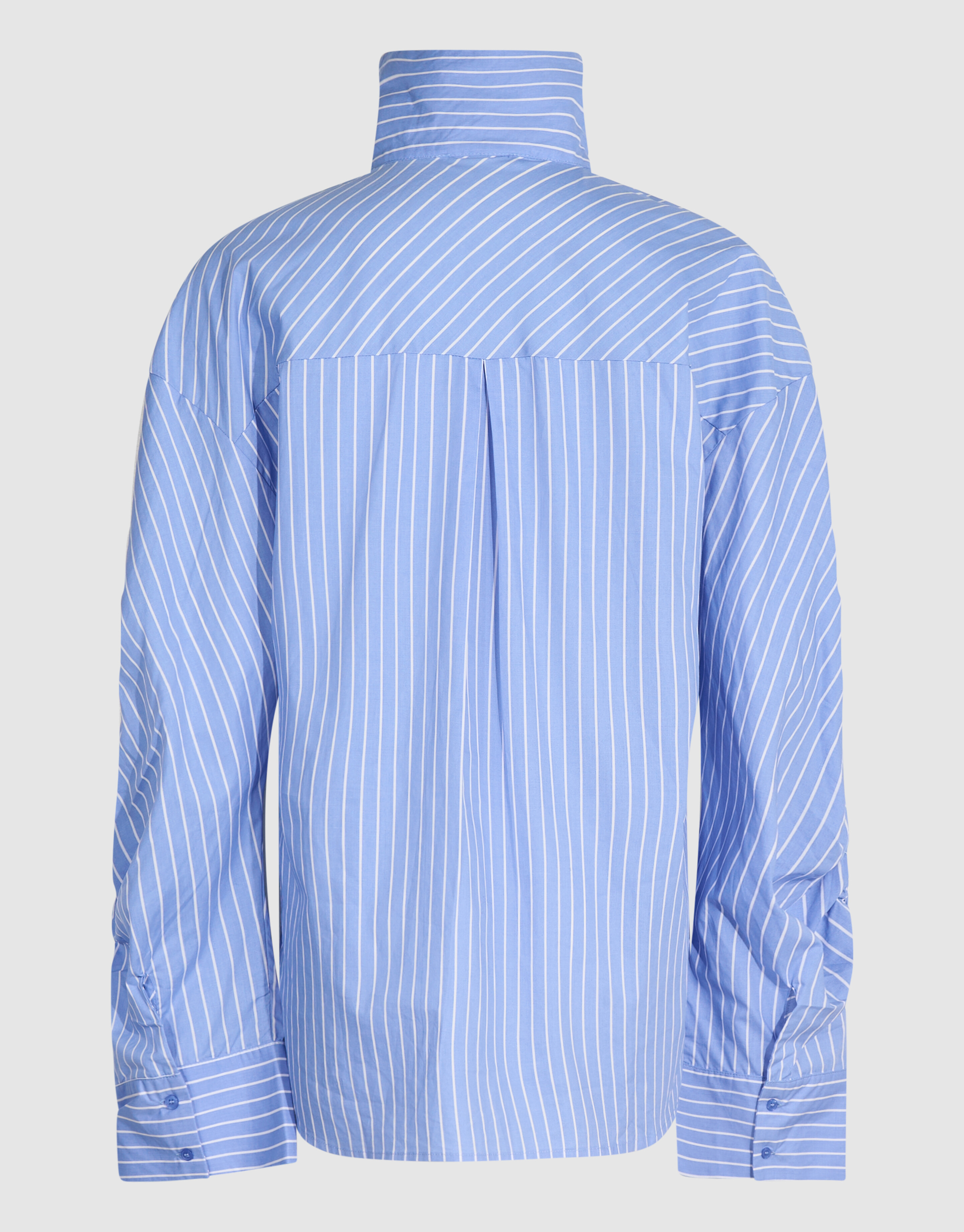 Gathering Sleeve Blouse Blauw SHOEBY WOMEN