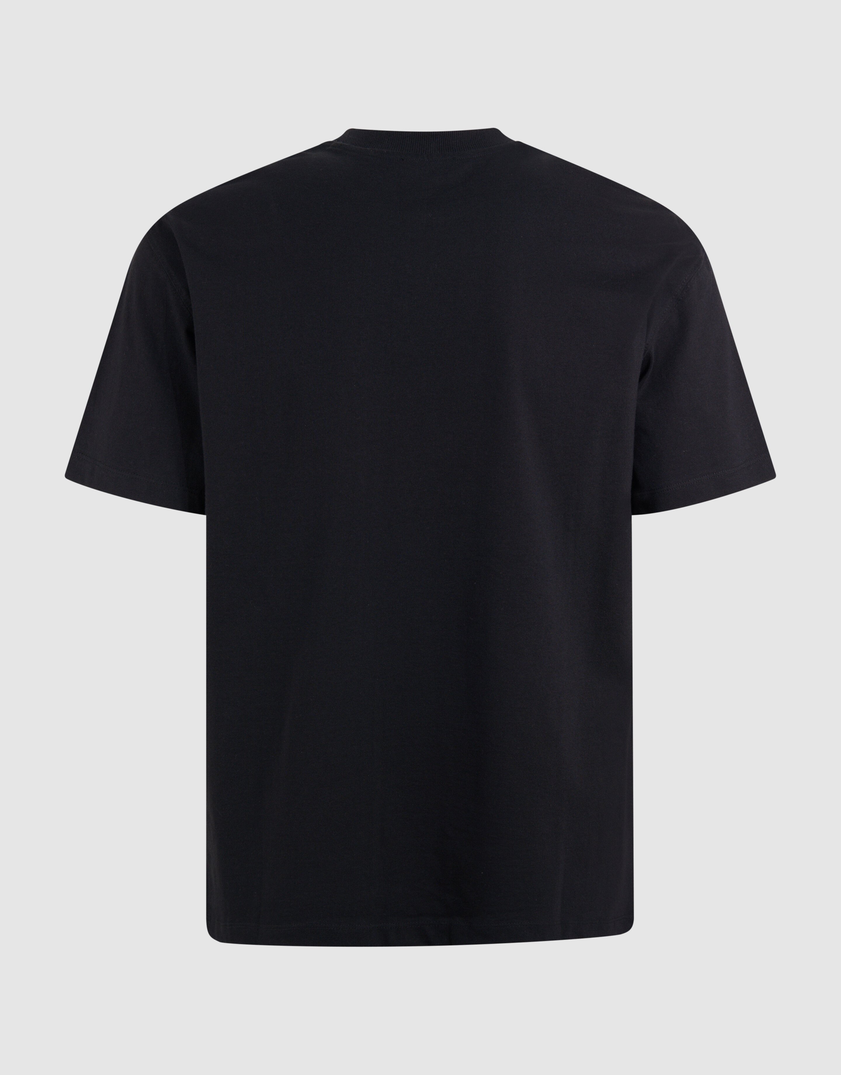 Flock Line Artwork T-shirt Zwart SHOEBY MEN