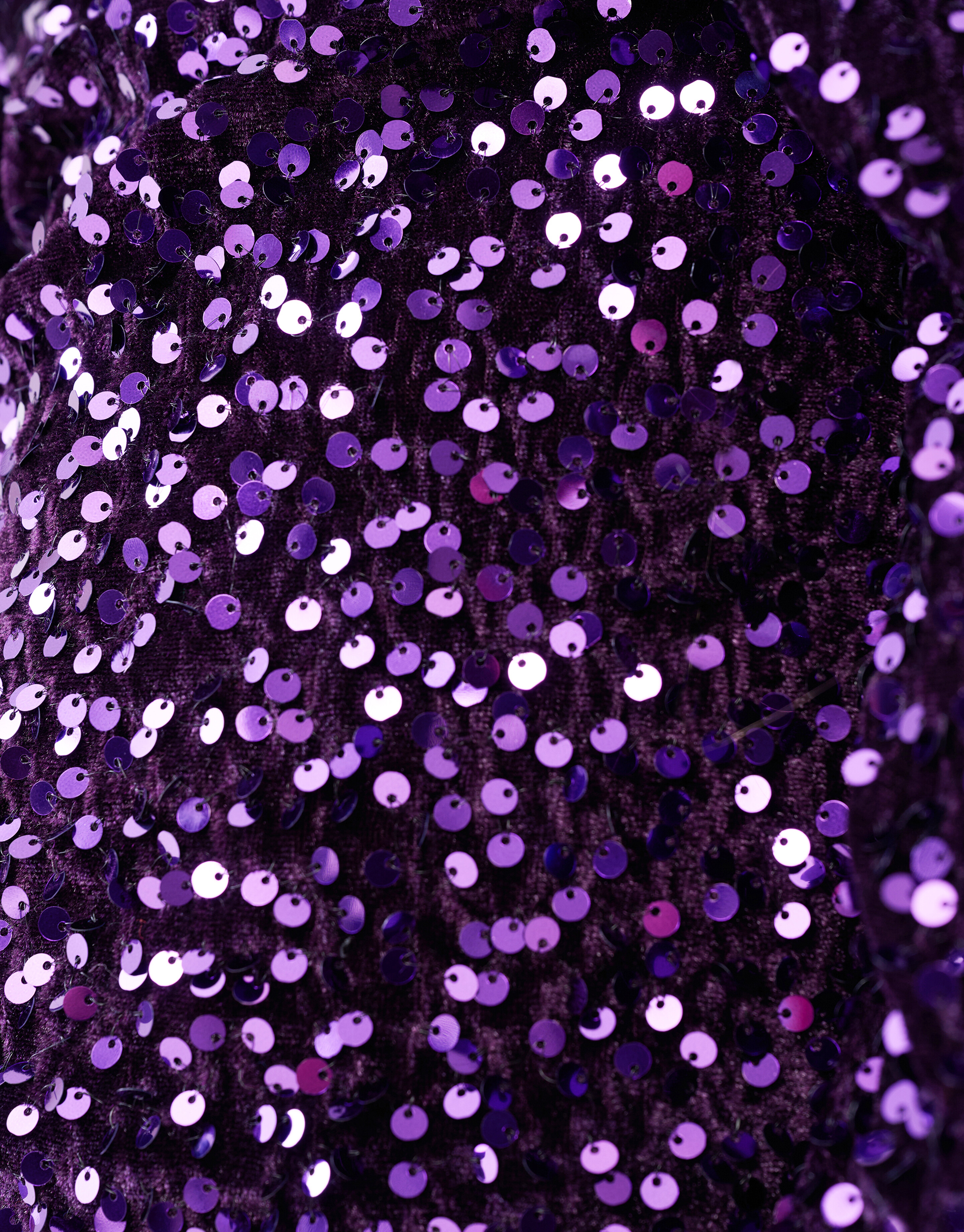 Velvet Pailletten Top Paars SHOEBY GIRLS