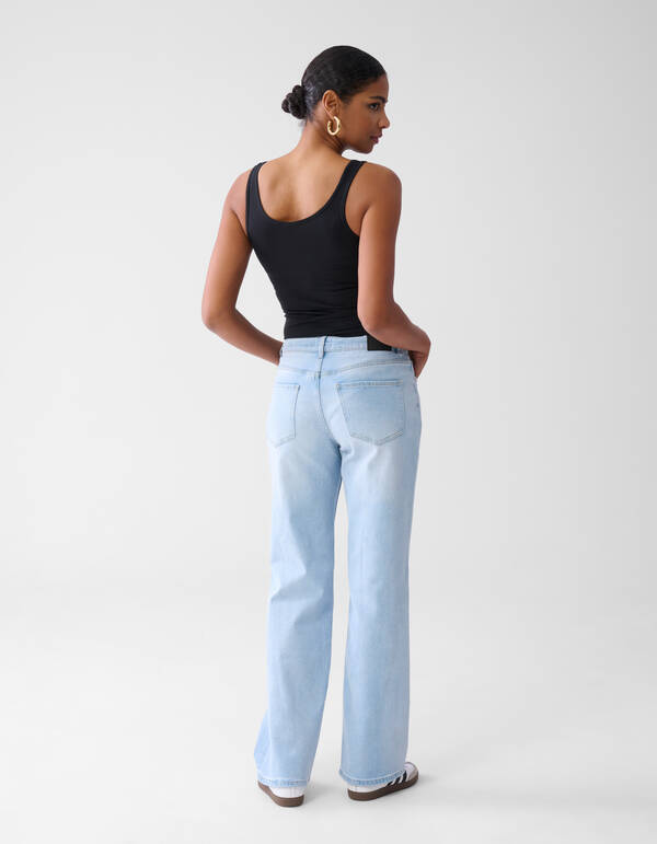 Basis Tanktop Zwart Eksept