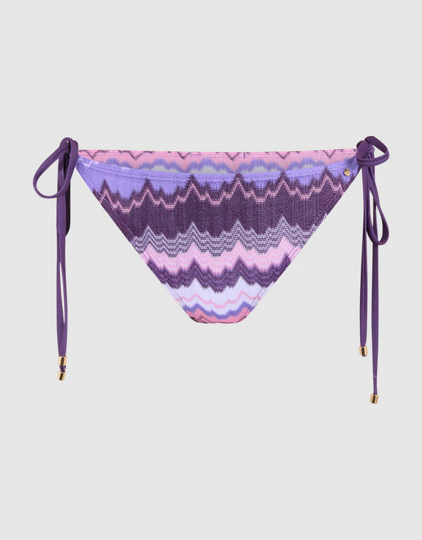 Printed Bikini Broekje Paars SHOEBY ACCESSOIRES