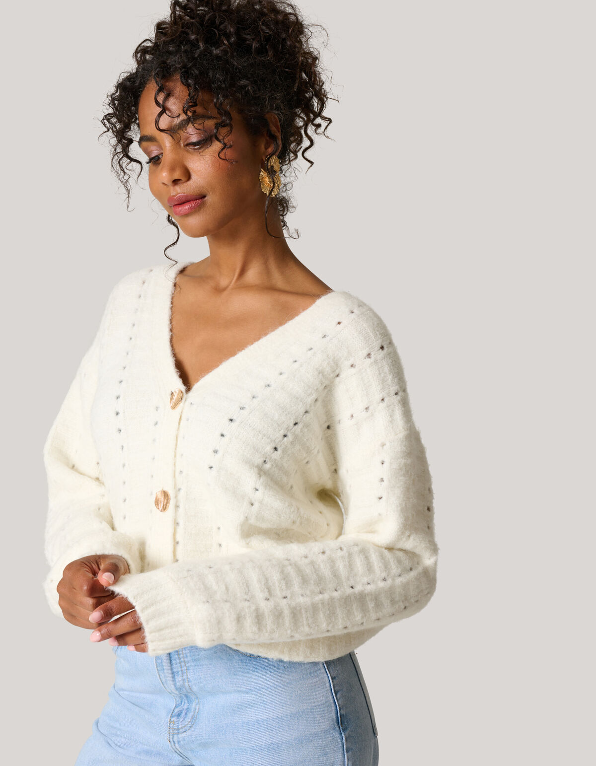 Soft Vest Gebroken Wit SHOEBY WOMEN