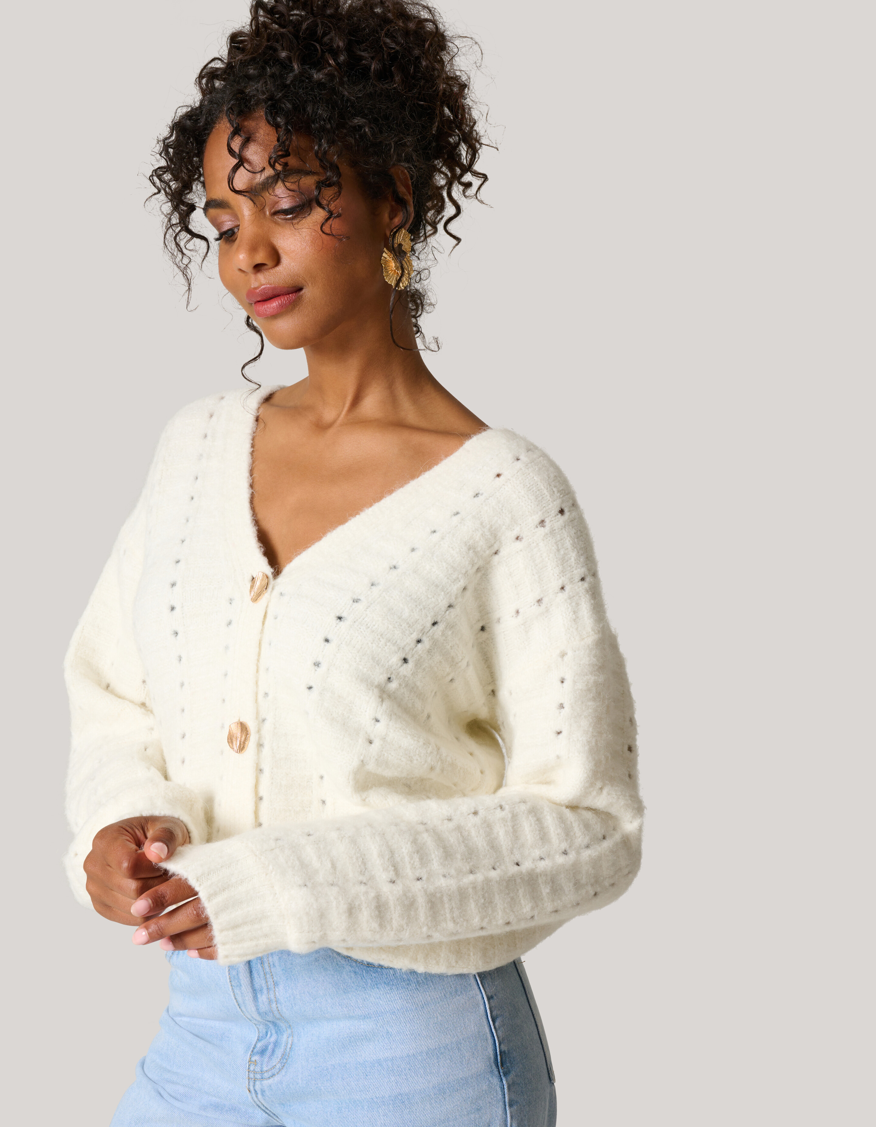 Soft Vest Gebroken Wit SHOEBY WOMEN