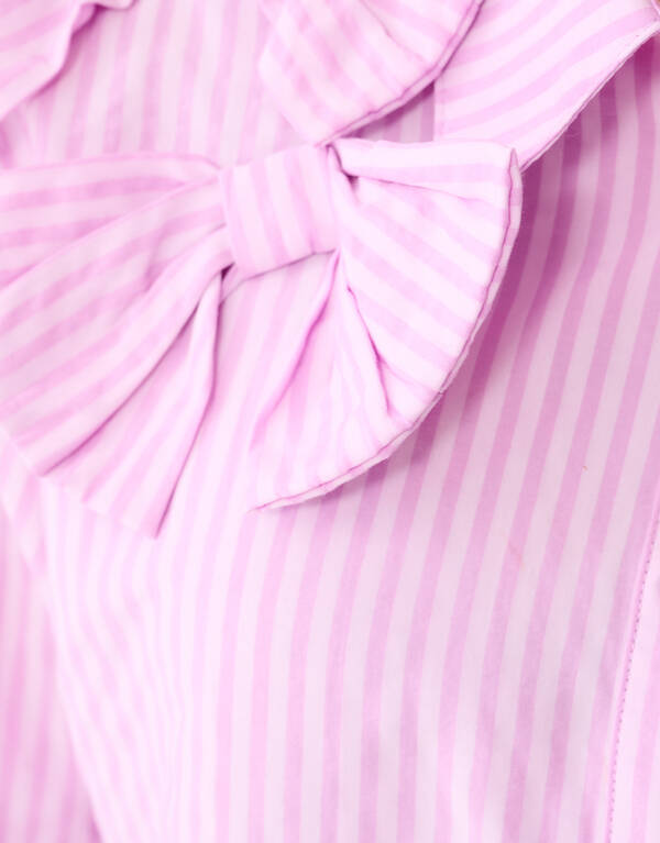 Stripe Strik Blouse Roze SHOEBY GIRLS