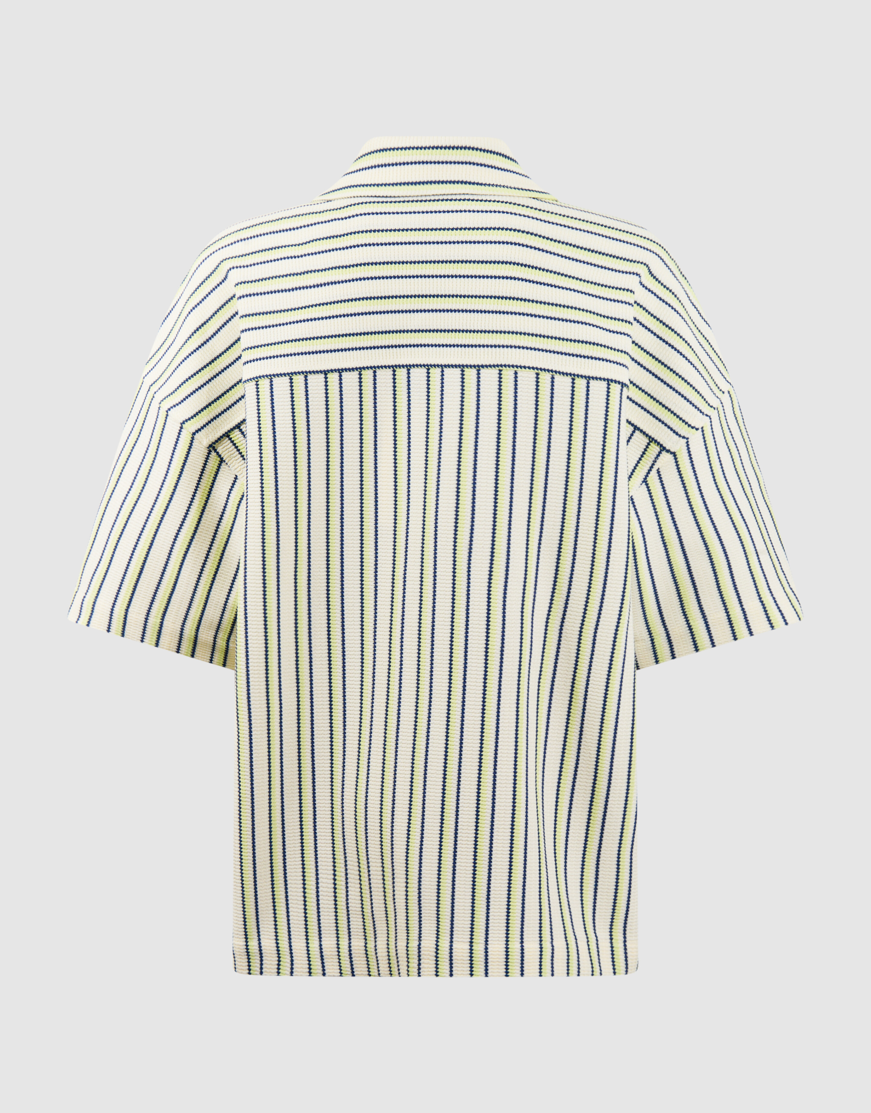 Pinstripe Structuur Overhemd Gebroken Wit SHOEBY BOYS