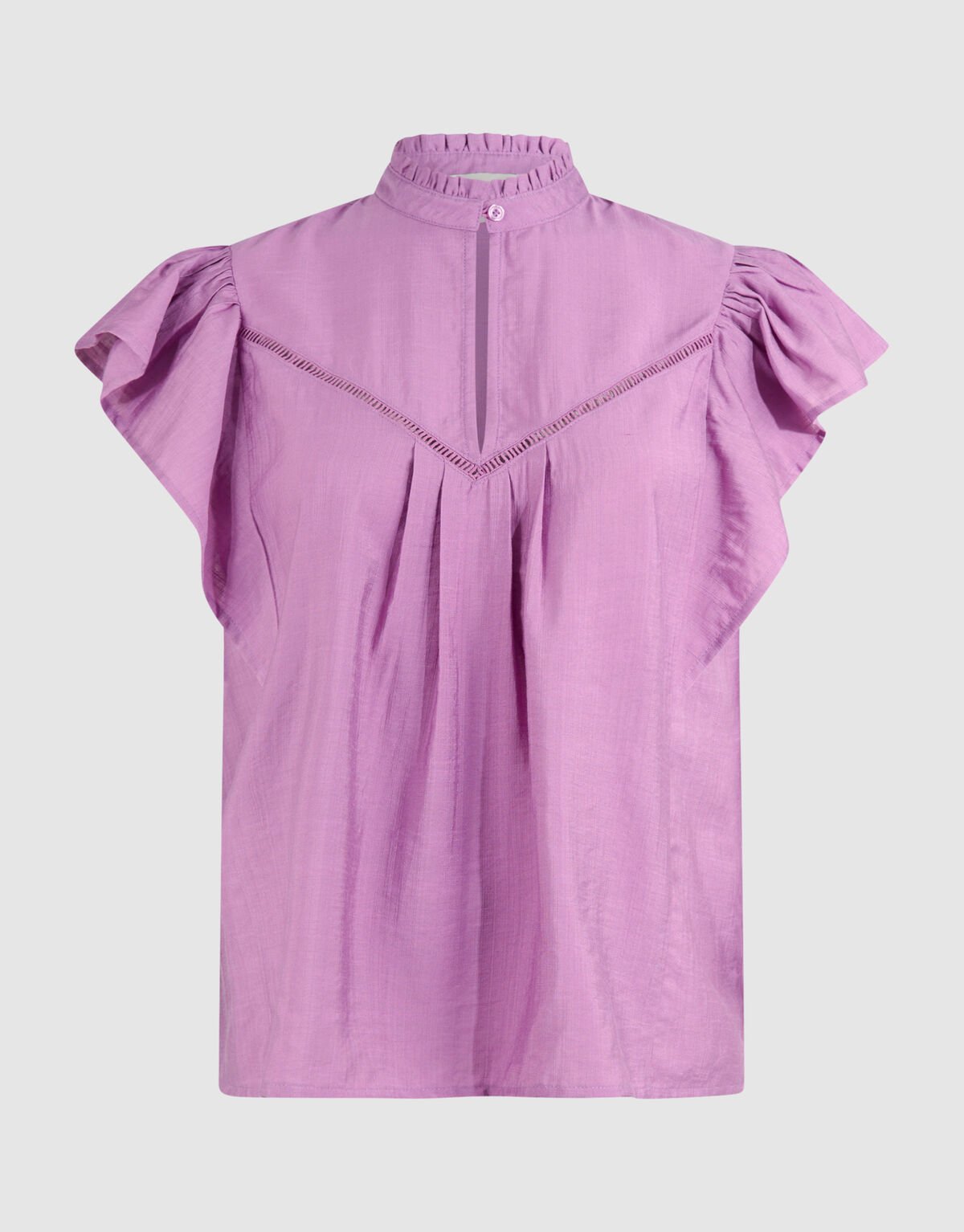 Ruffle Top Roze SHOEBY WOMEN