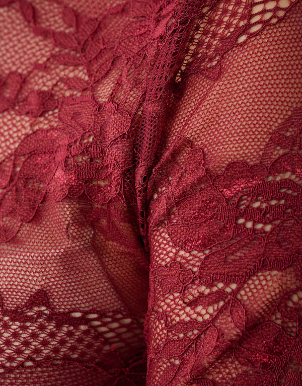 Kanten Top Rood SHOEBY WOMEN