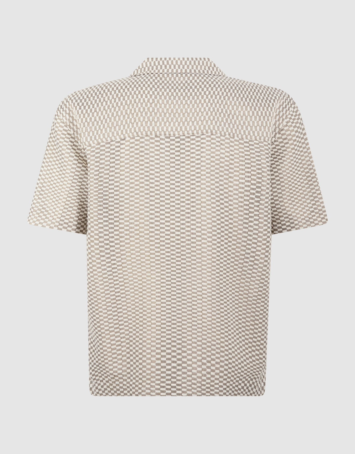 Geweven Overshirt Lichtbruin SHOEBY MEN