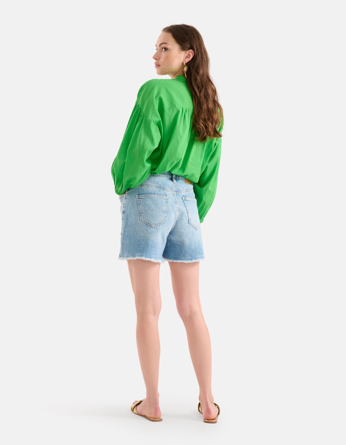 Relaxed Fit Denim Short Bleached SHOEBY WOMEN