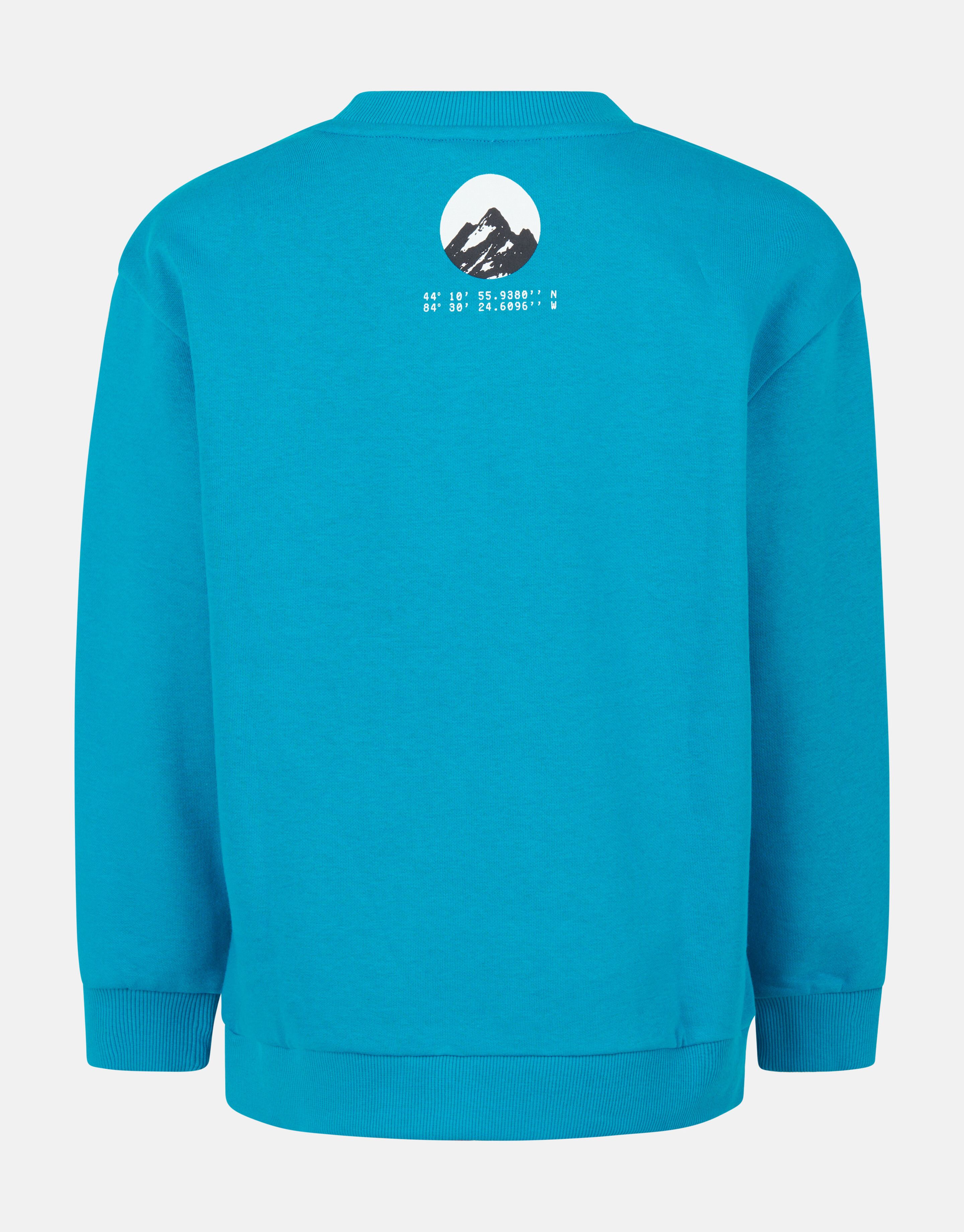 Printed Sweater Blauw SHOEBY BOYS