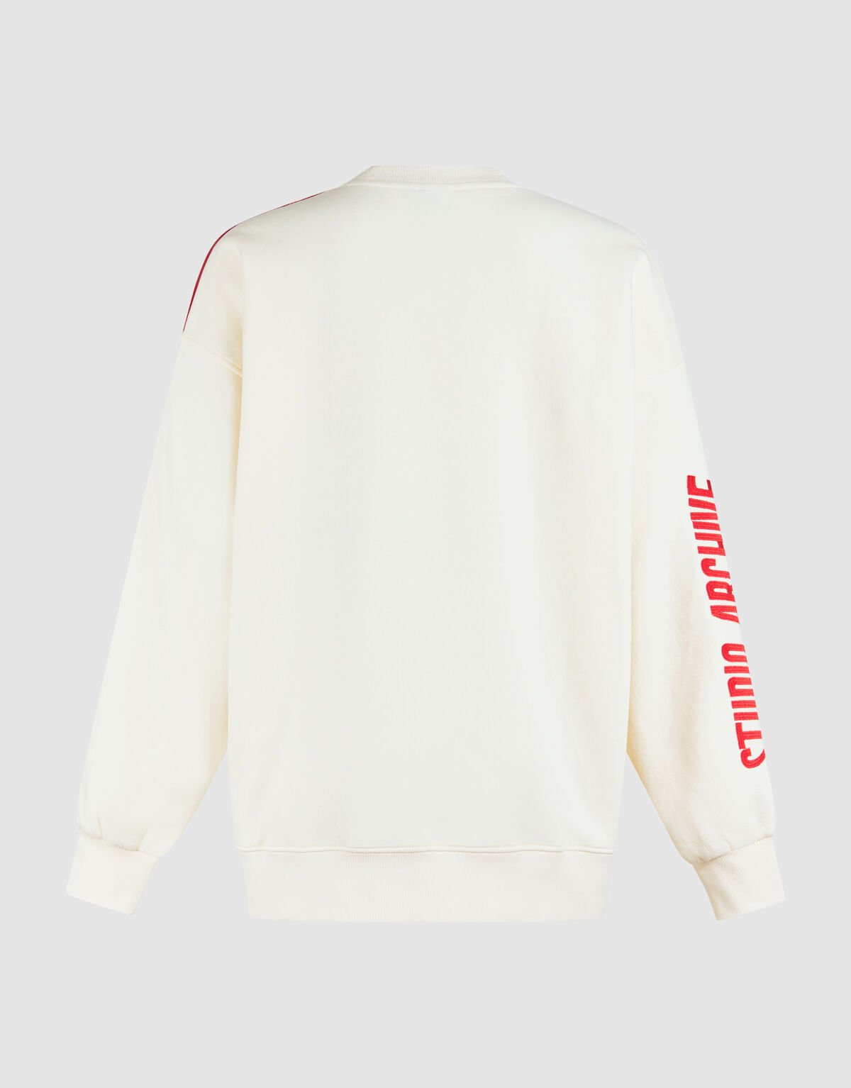 Oversized Cherry Artwork Sweater Gebroken Wit SHOEBY WOMEN