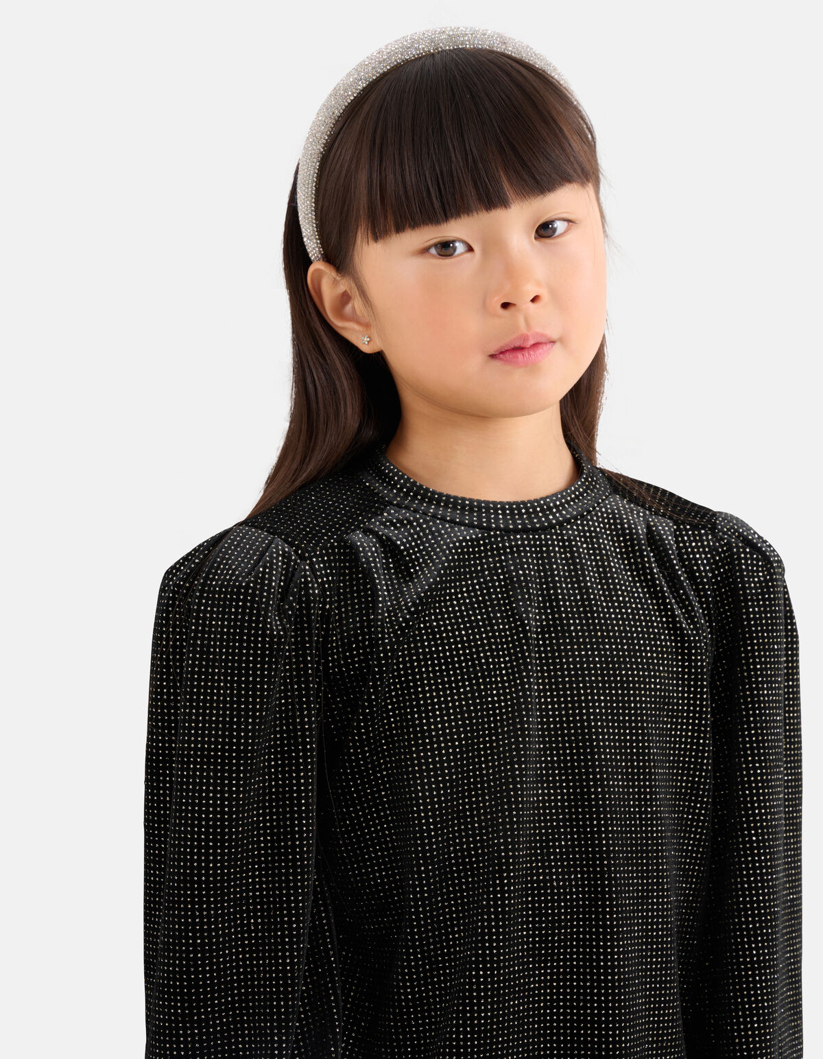 Strass Jurk Zwart SHOEBY GIRLS