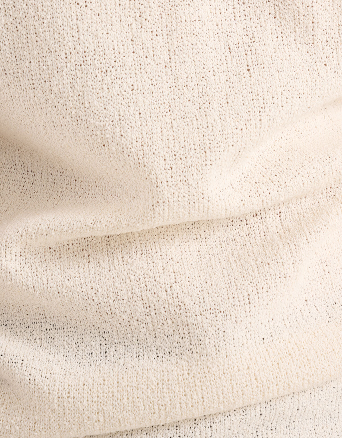 Boucle T-shirt Gebroken Wit SHOEBY MEN