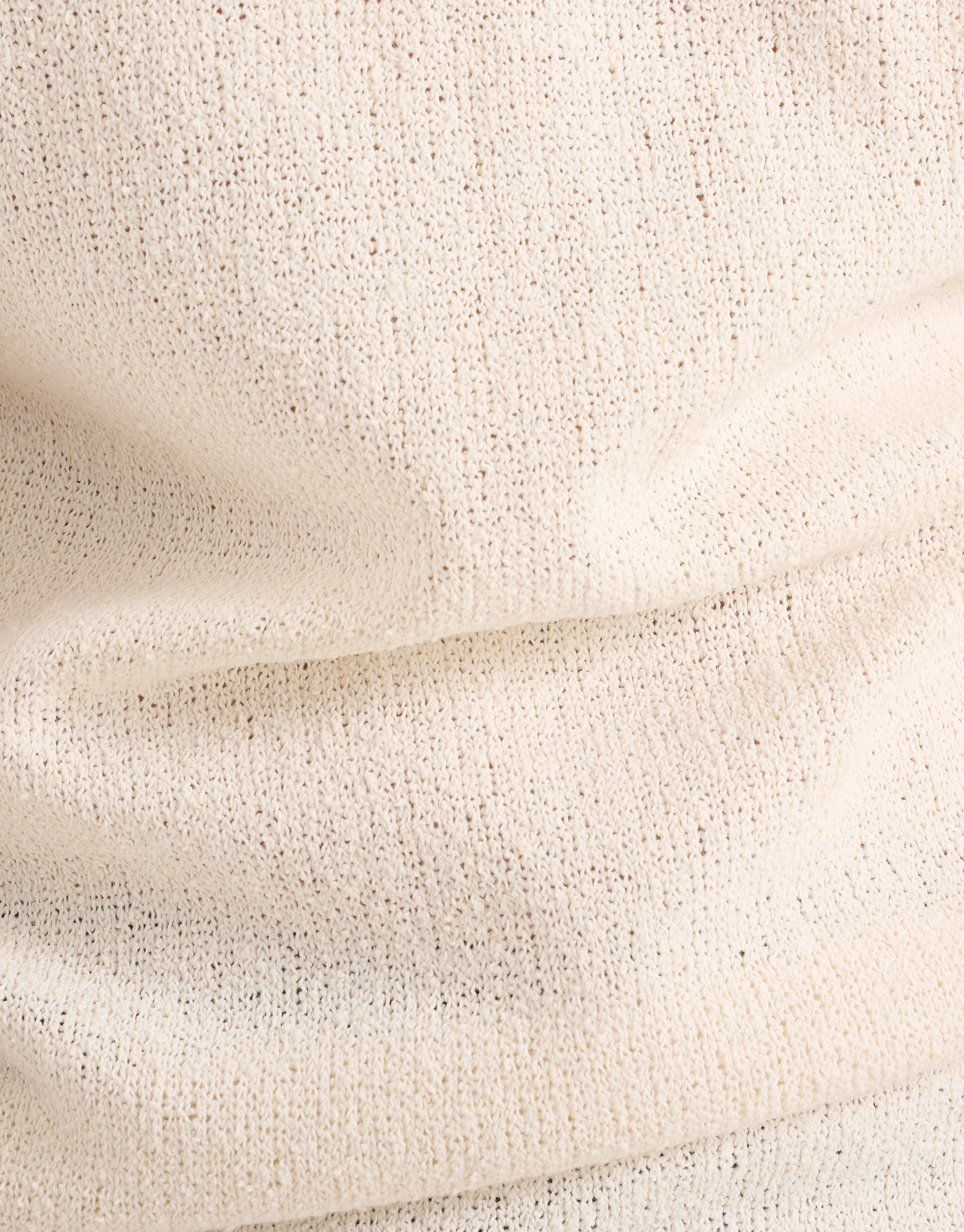 Boucle T-shirt Gebroken Wit SHOEBY MEN