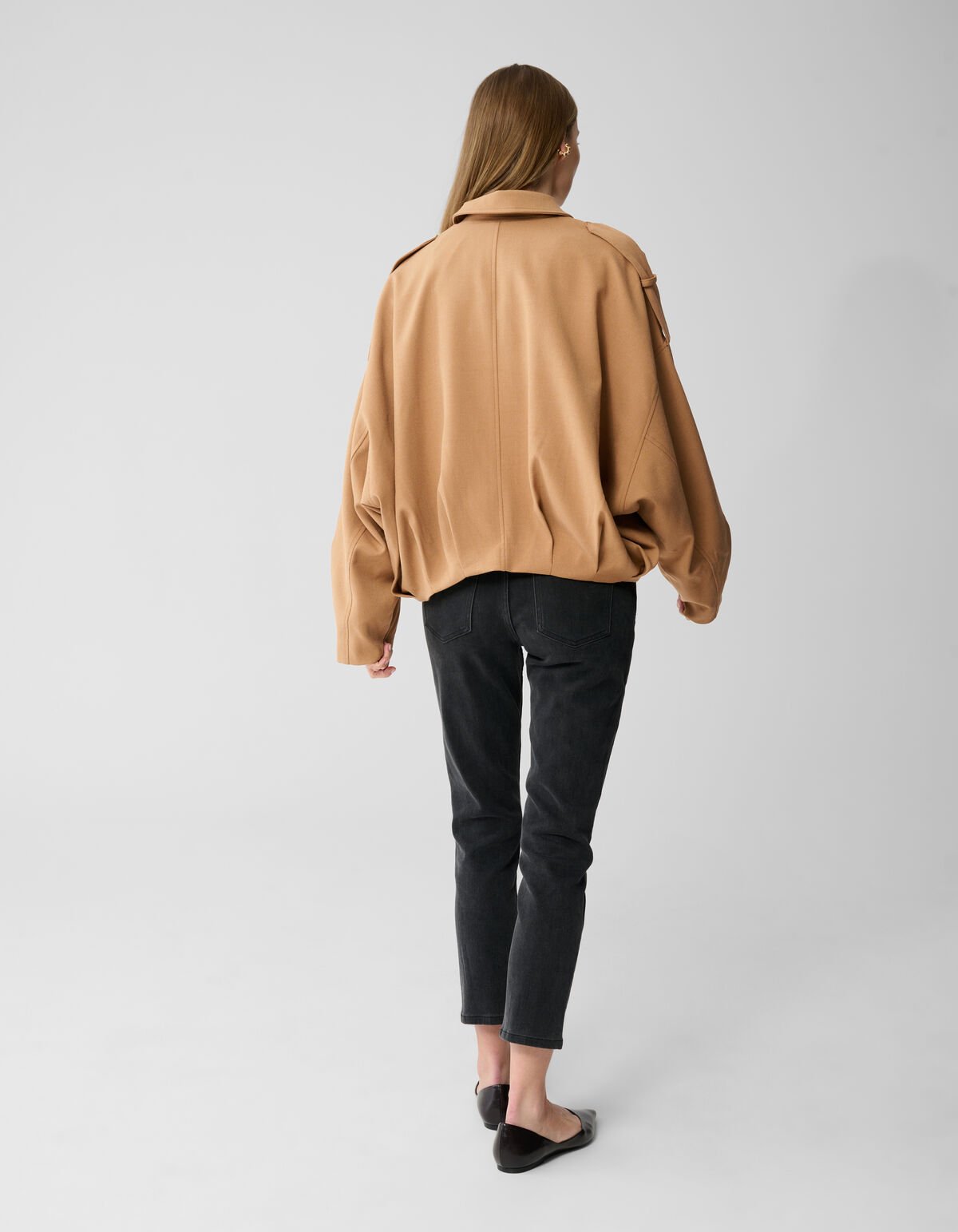 Oversized Bomber Jack Camel By Lonneke SHOEBY WOMEN
