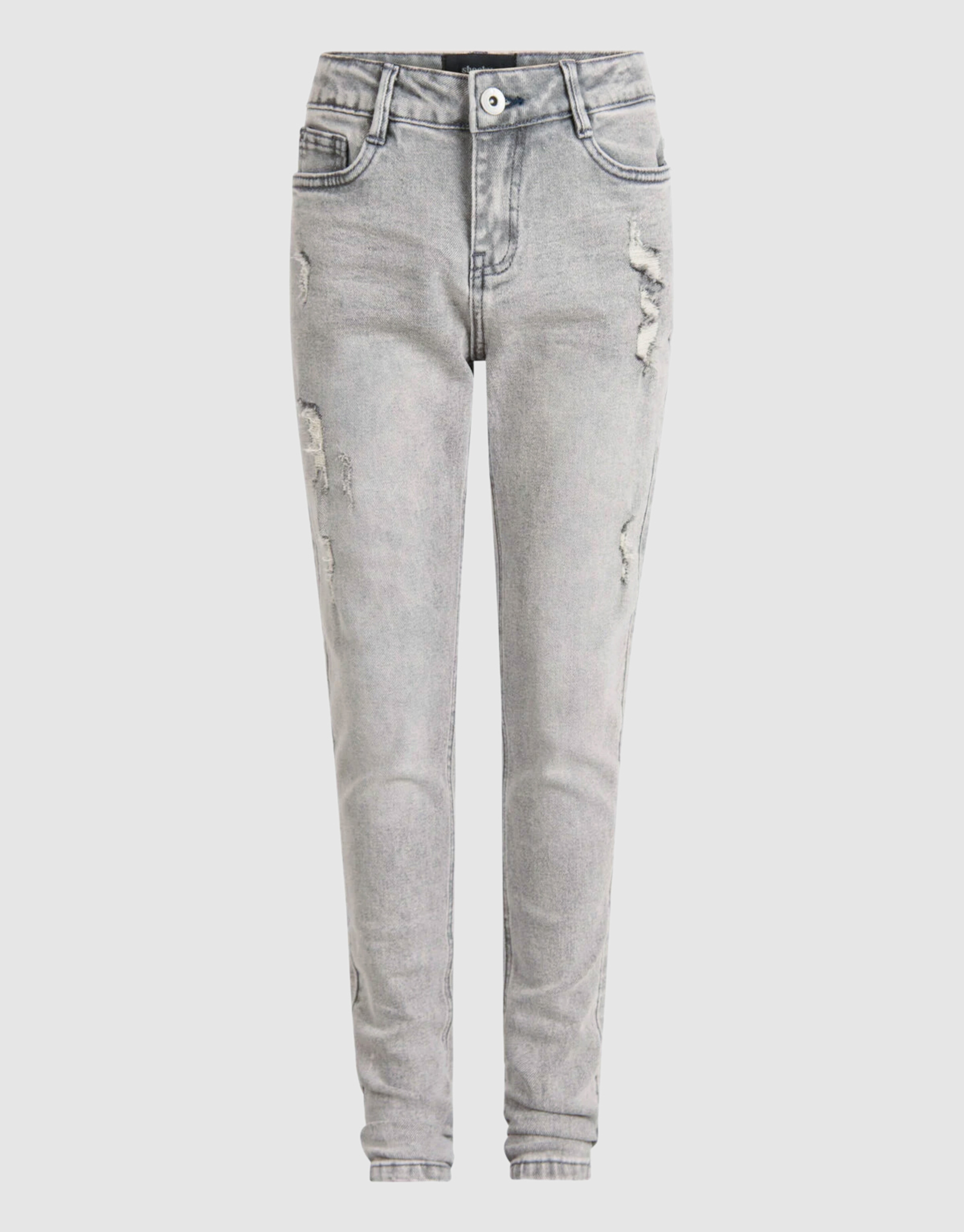 Tapered Fit Jeans Grijs SHOEBY BOYS