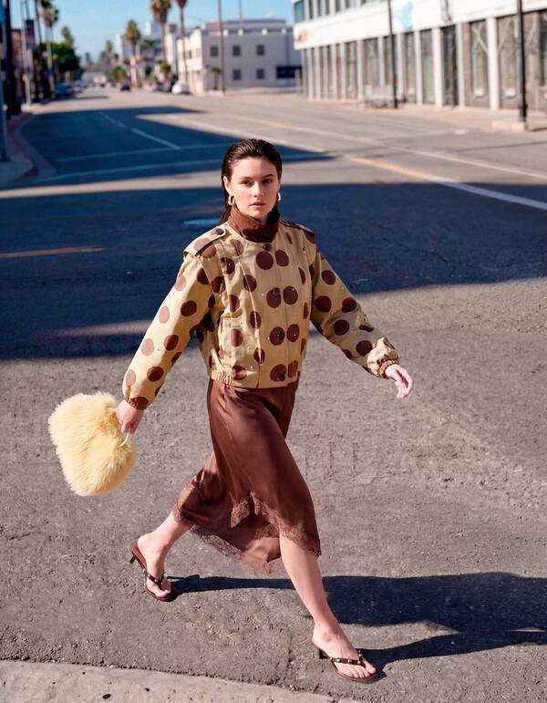 Studs Polkadot Jack Lichtbruin SHOEBY WOMEN