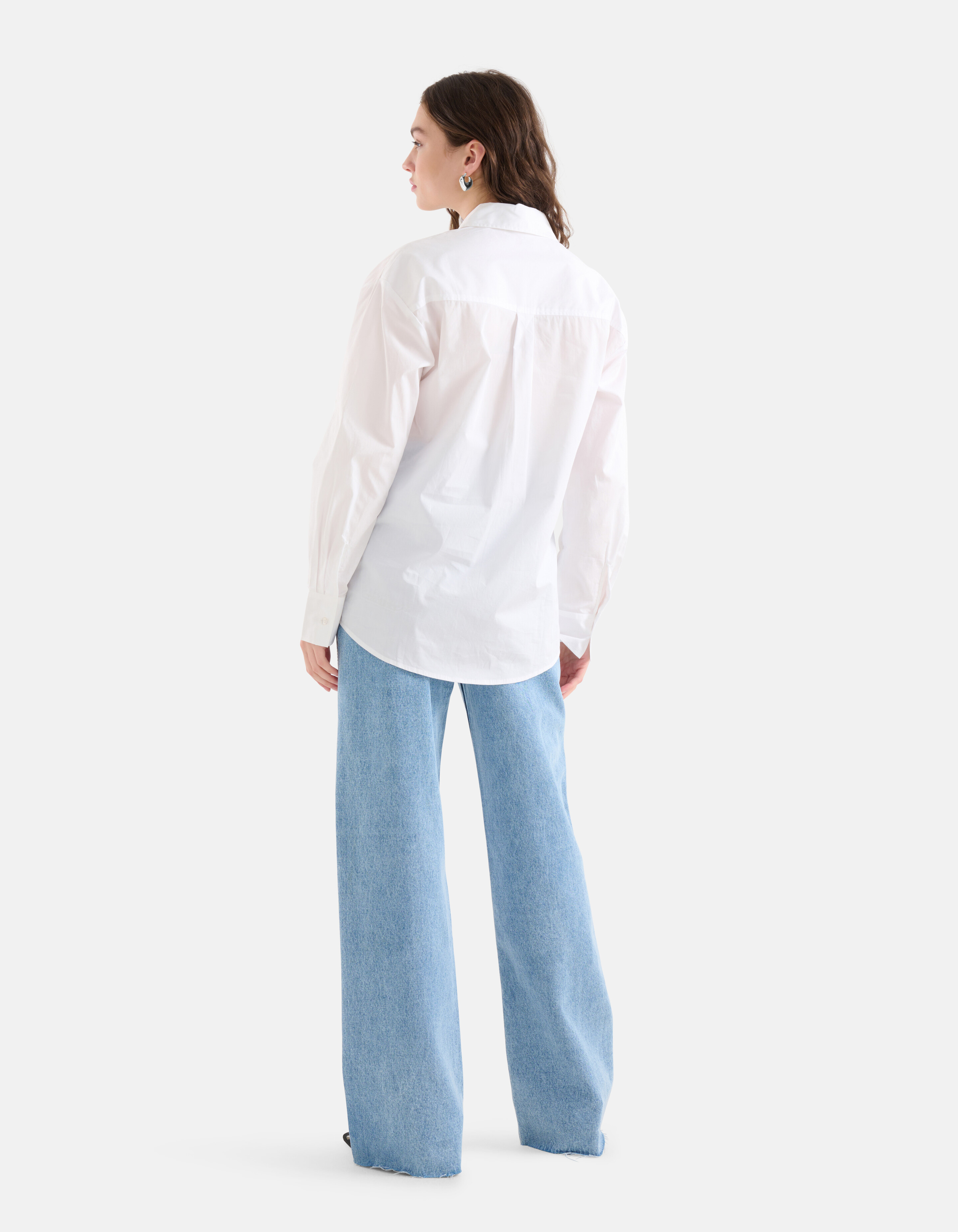 Strass Wide Leg Jeans Mediumstone SHOEBY WOMEN