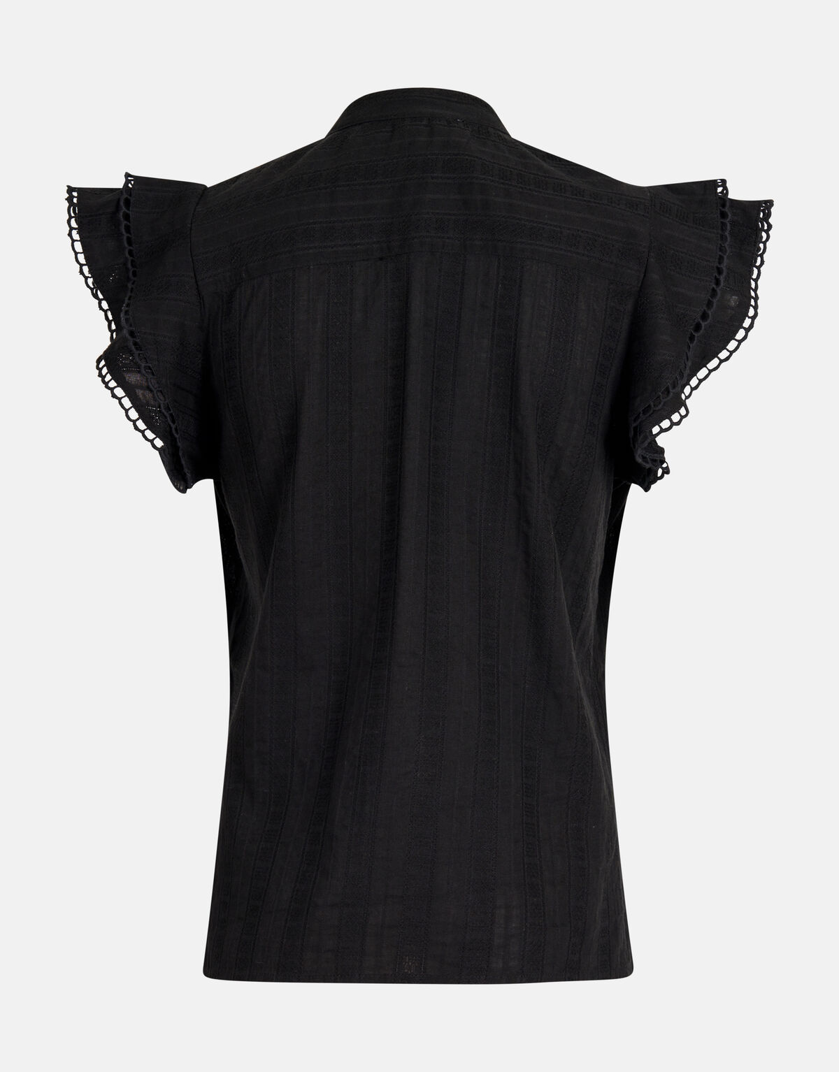 Geborduurde Top Zwart SHOEBY WOMEN