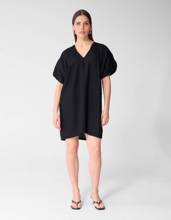 V-hals Mini Jurk Zwart SHOEBY WOMEN