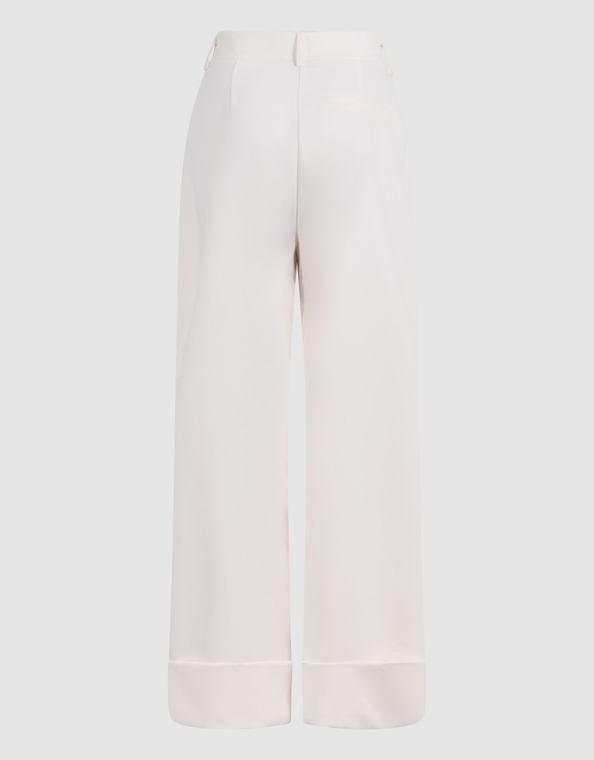 Turn Up Pantalon Gebroken Wit SHOEBY WOMEN