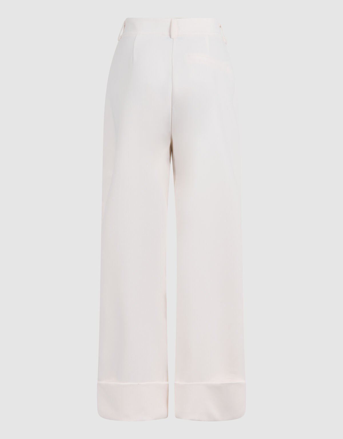Turn Up Pantalon Gebroken Wit By Fred SHOEBY WOMEN
