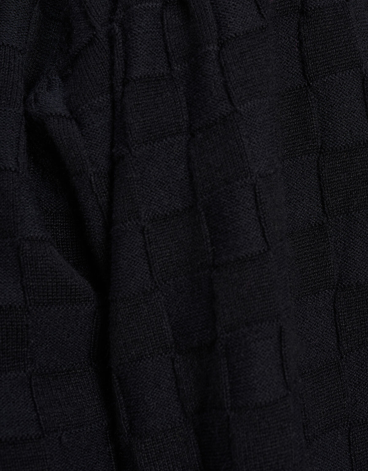 Ruiten Print Trui Zwart SHOEBY WOMEN