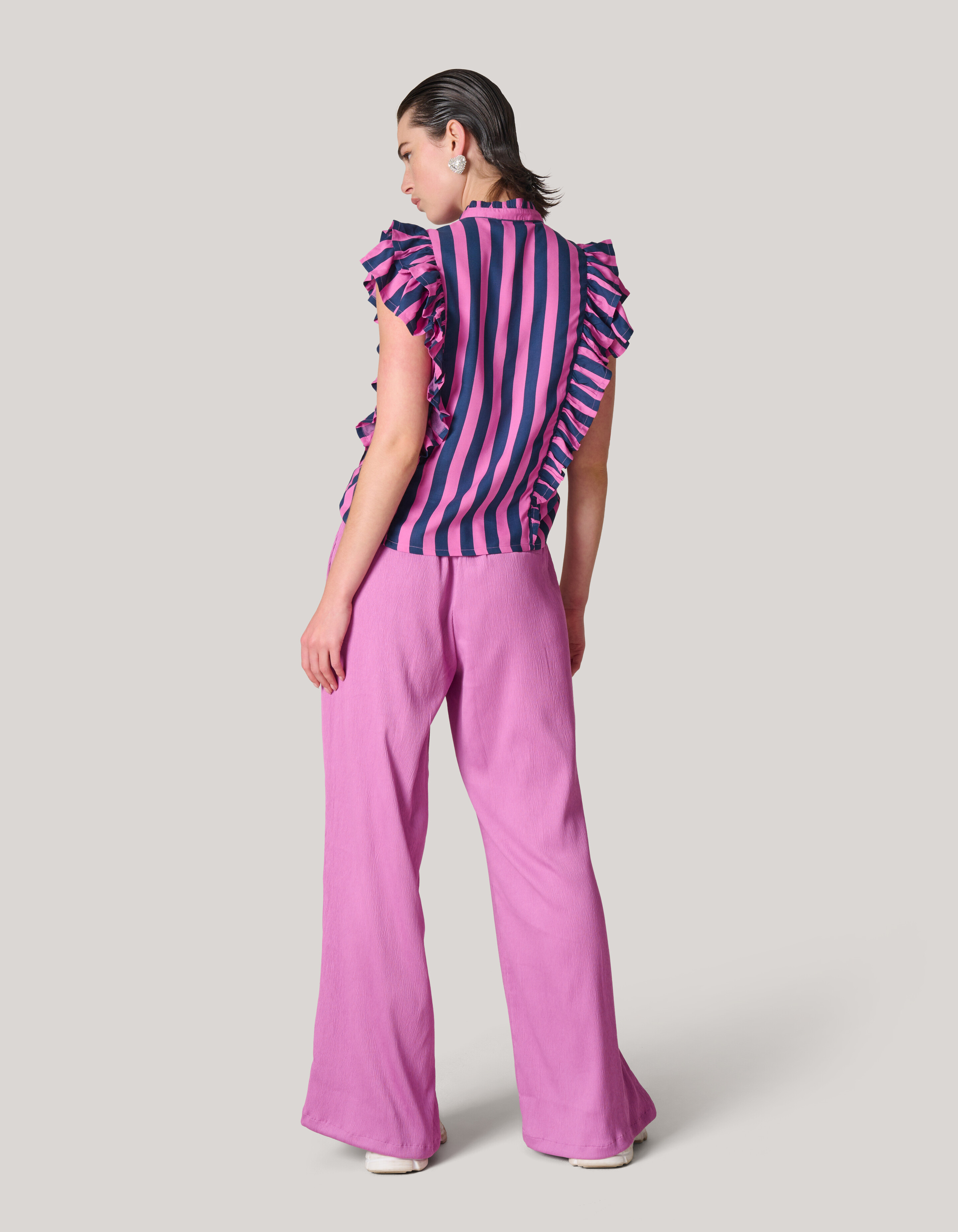 Crinkle Broek Roze SHOEBY WOMEN
