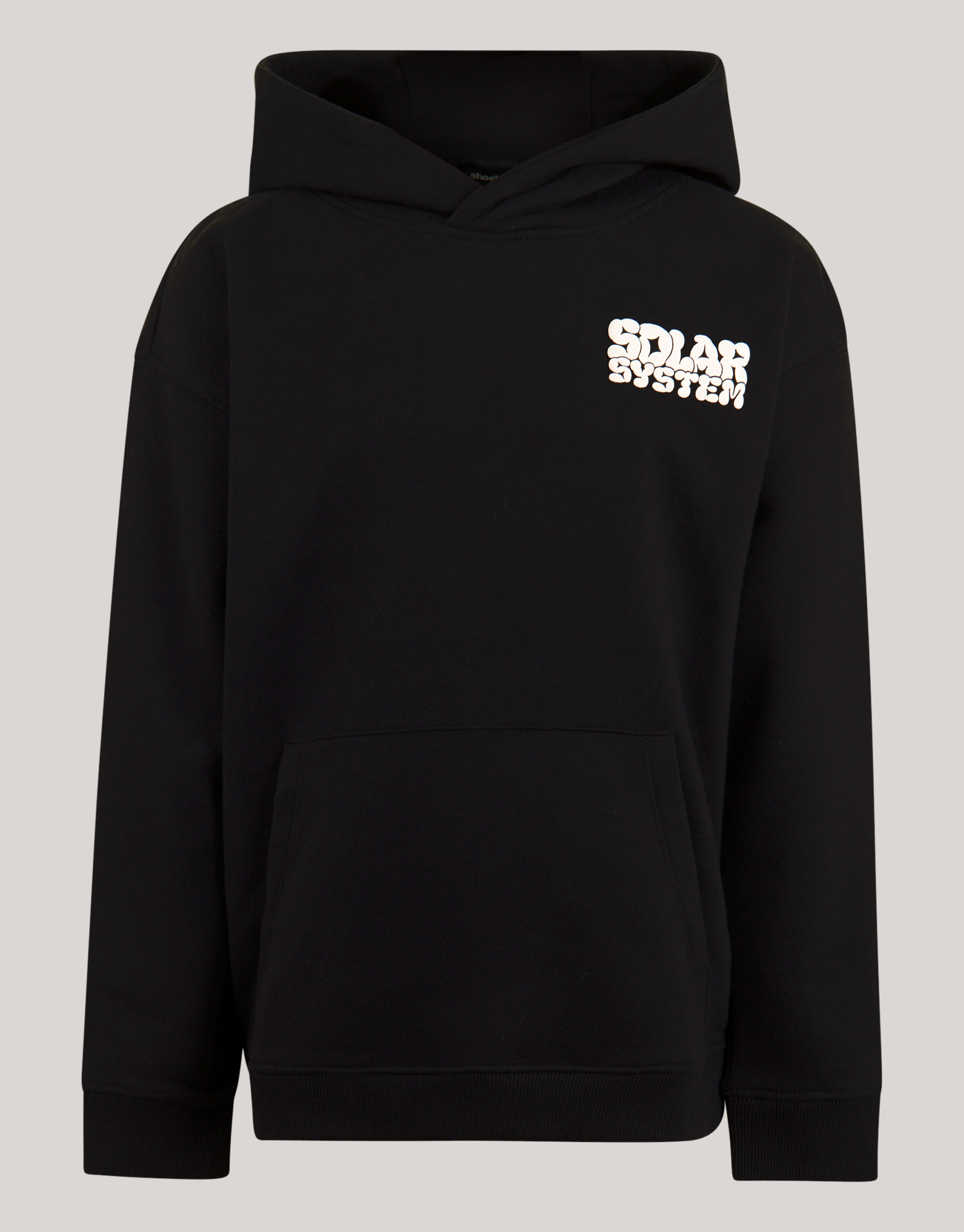 Tekstprint Hoodie Zwart SHOEBY BOYS