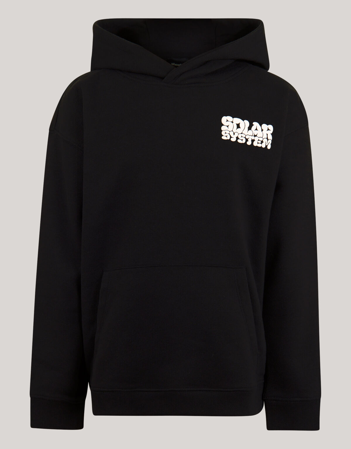 Tekstprint Hoodie Zwart SHOEBY BOYS