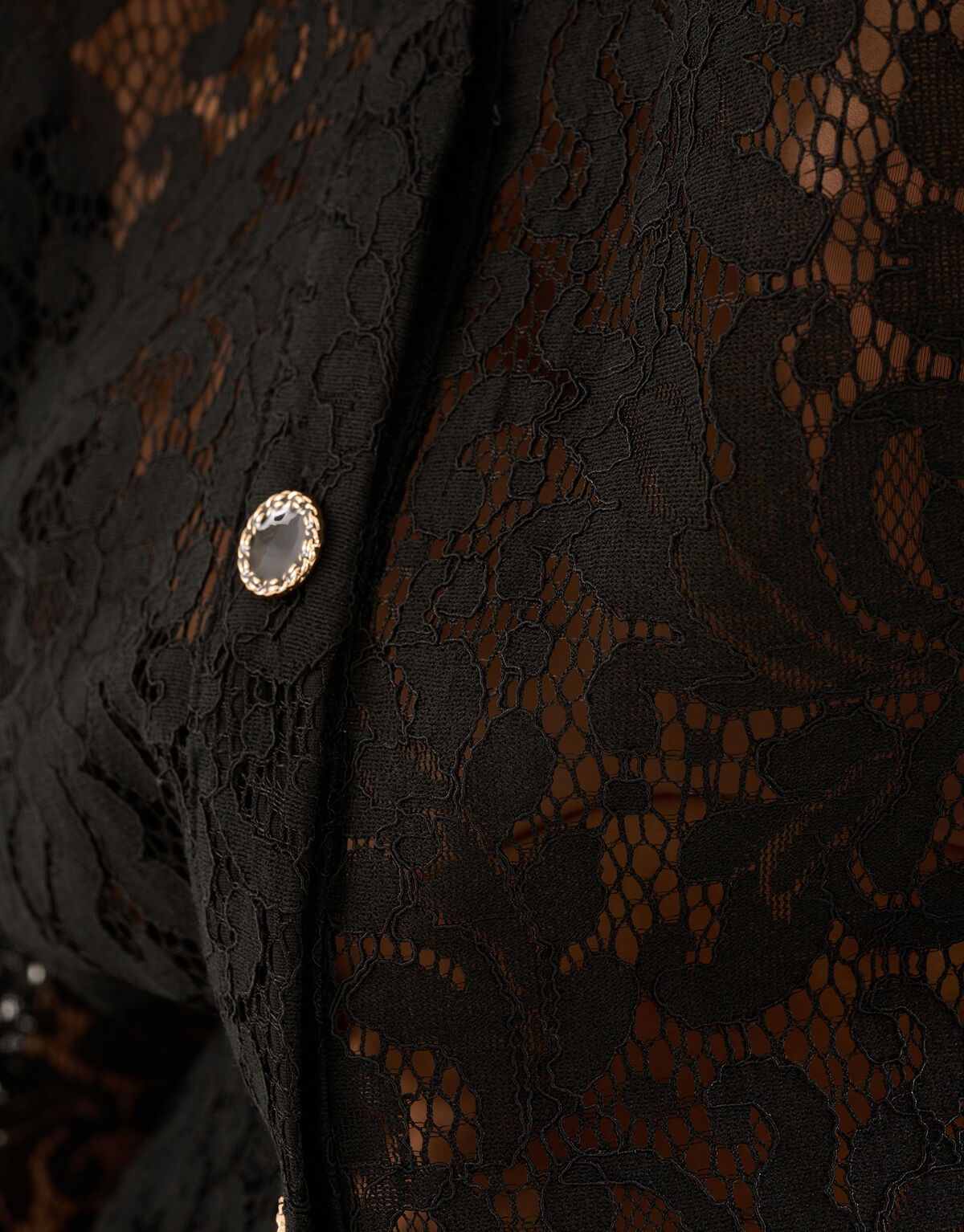 Kanten Blouse Zwart SHOEBY WOMEN