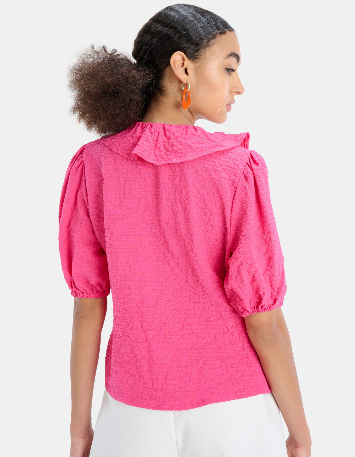 Solid Wrap Blouse EKSEPT