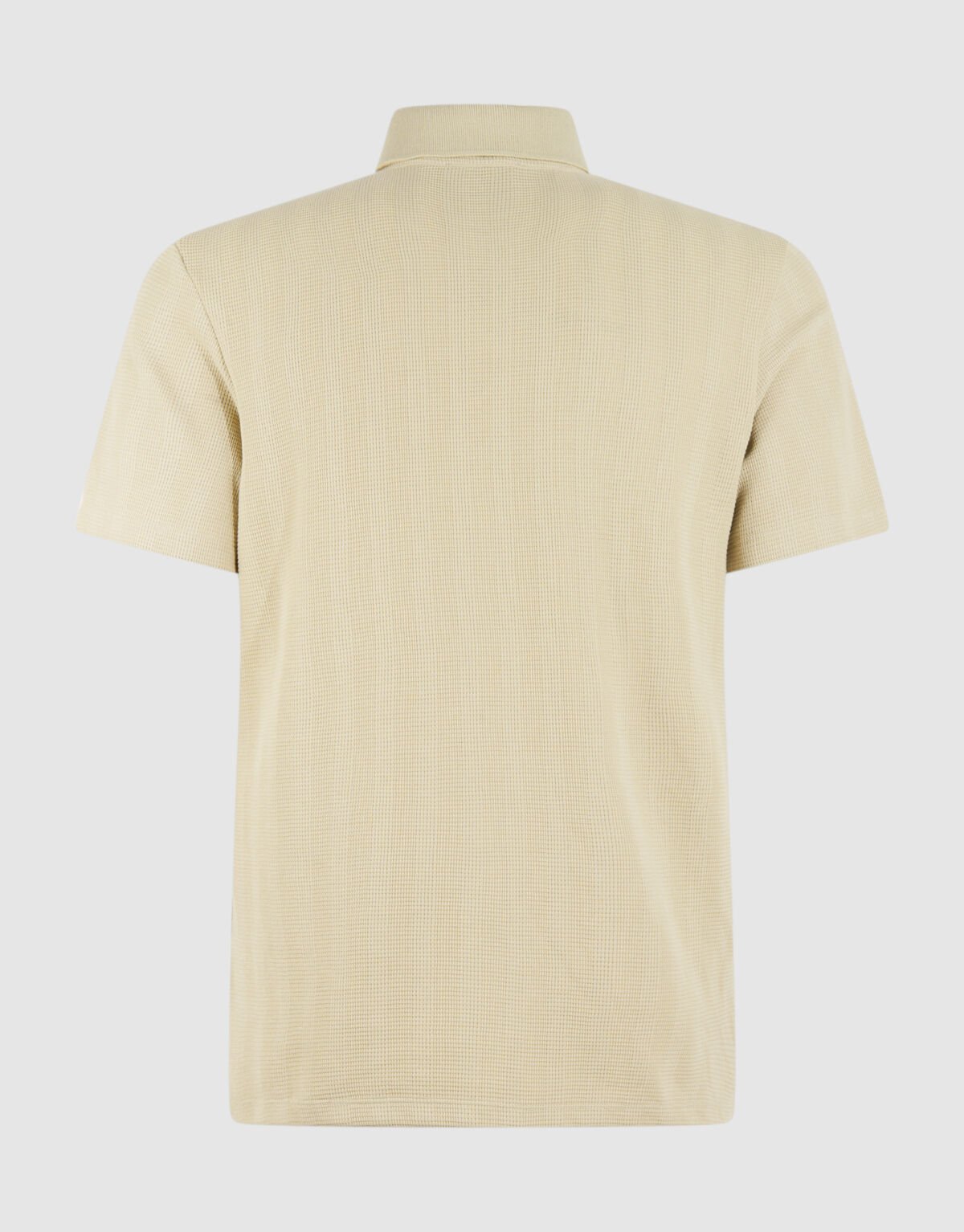 Waffle Stripe Polo Lichtgroen SHOEBY MEN